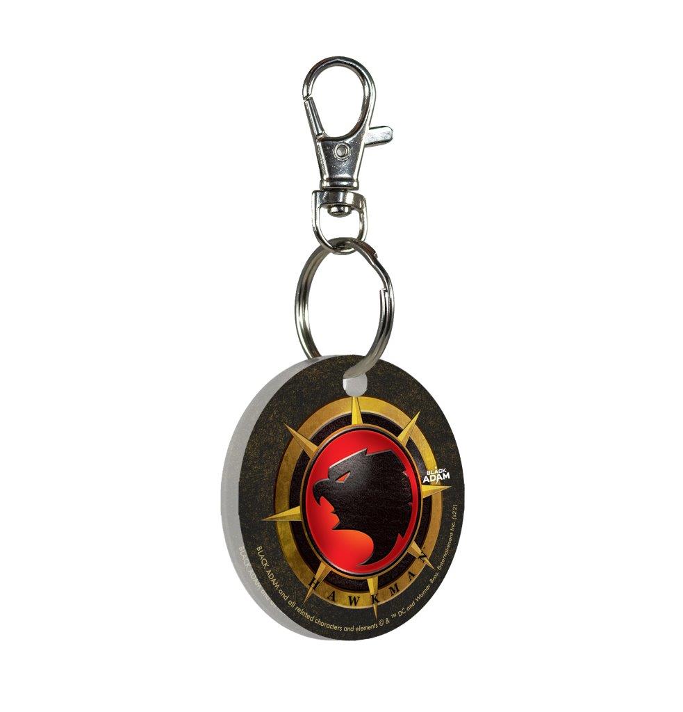 Black Adam (Hawkman Logo) Circle Shaped Acrylic Keychain Print ACPKRCIR725