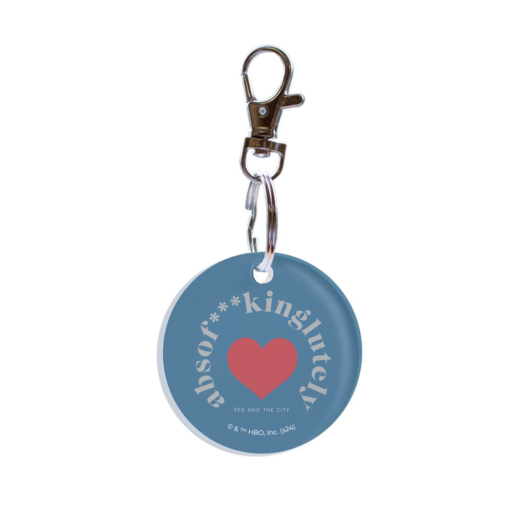 Sex and the City (Absof---kinglutely) Circle Shaped Acrylic Keychain ACPKRCIR841