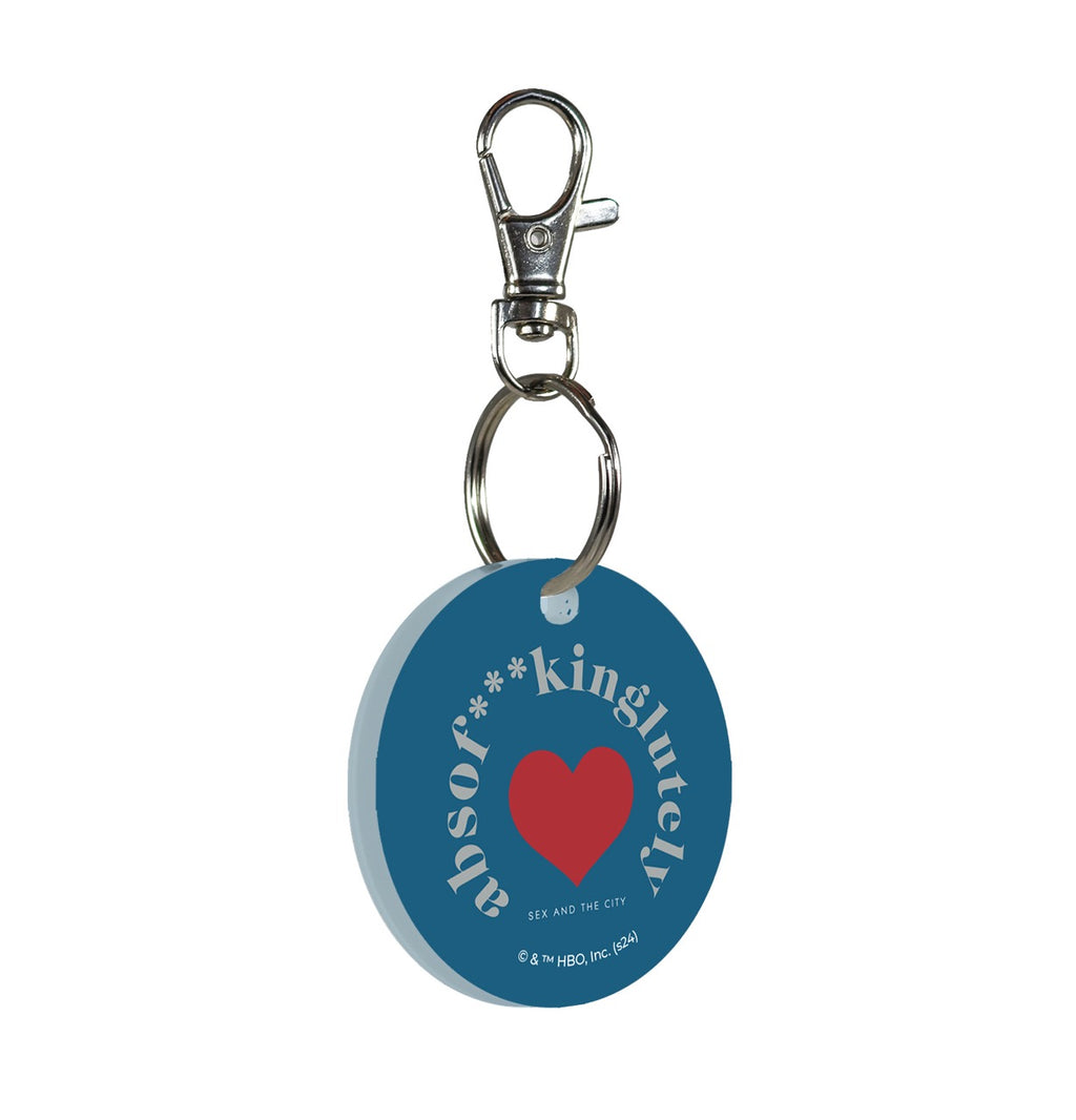 Sex and the City (Absof---kinglutely) Circle Shaped Acrylic Keychain ACPKRCIR841