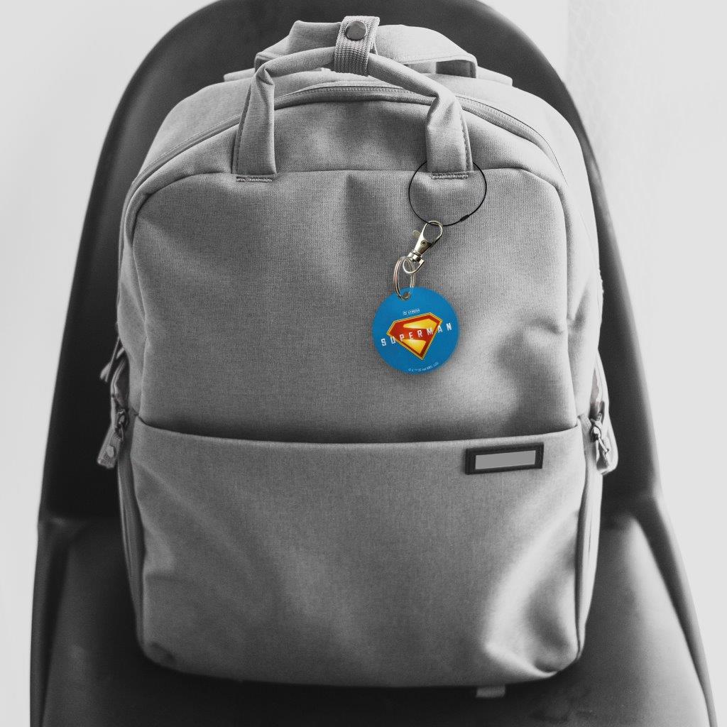 Superman (2025) (Logo) Circle Shaped Acrylic Keychain ACPKRCIR880