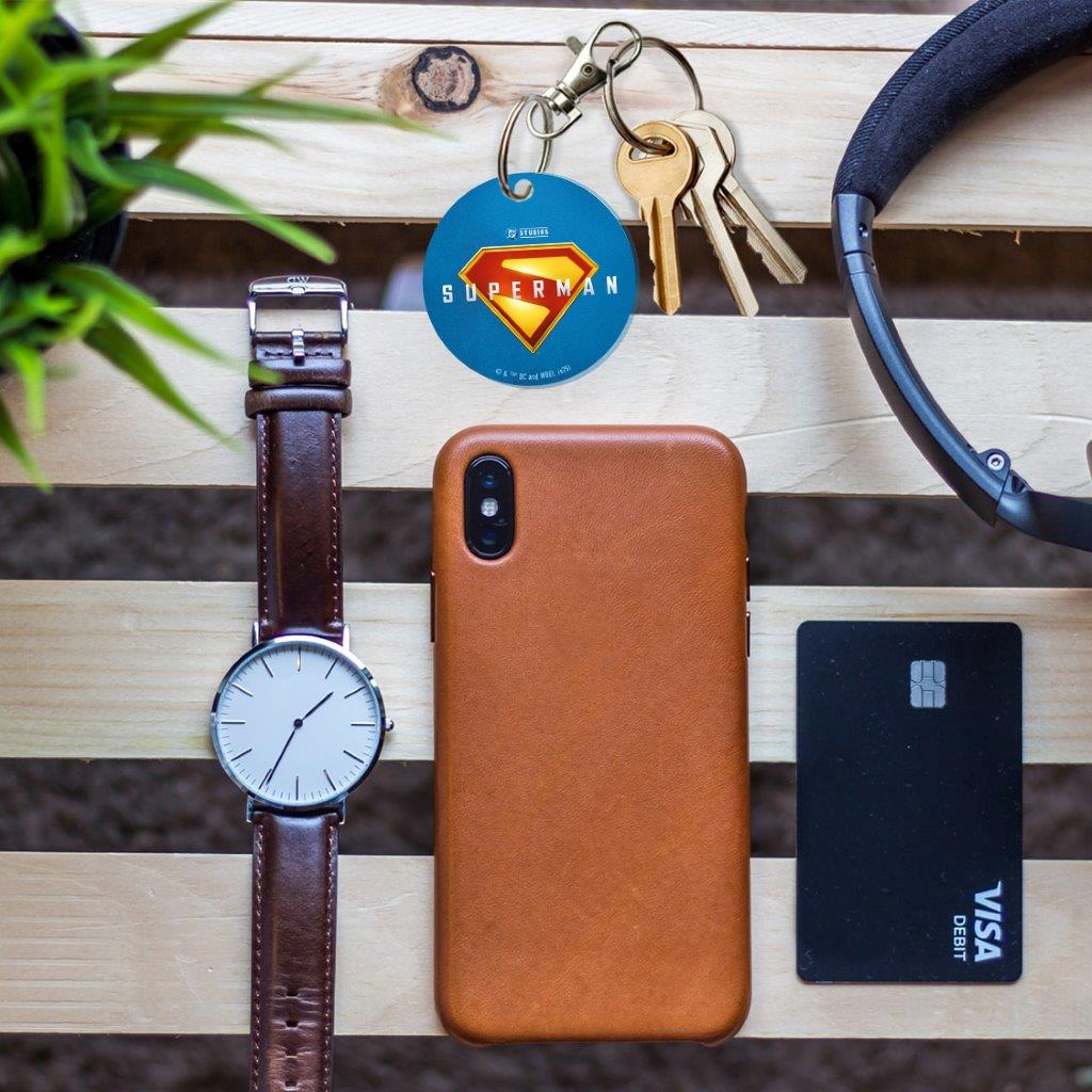 Superman (2025) (Logo) Circle Shaped Acrylic Keychain ACPKRCIR880