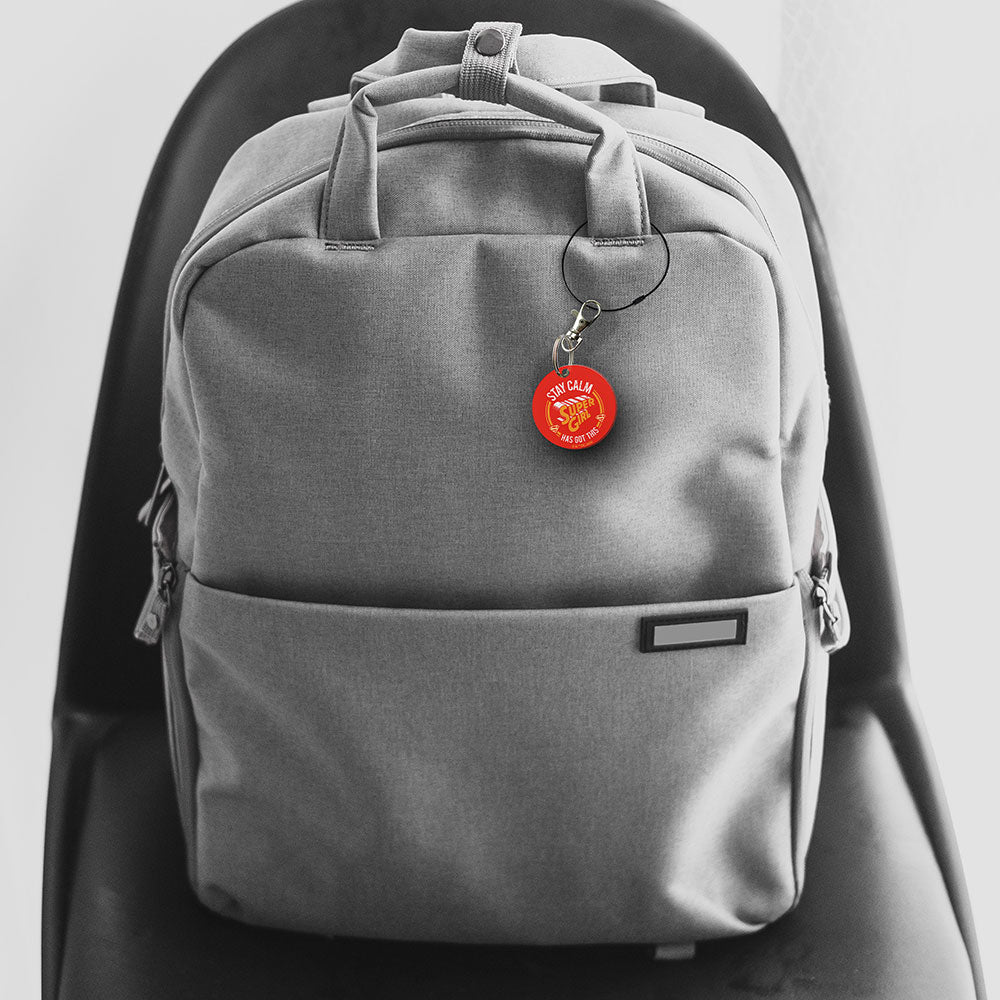 Supergirl (Stay Calm) Circle Shaped Acrylic Keychain ACPKRCIR906