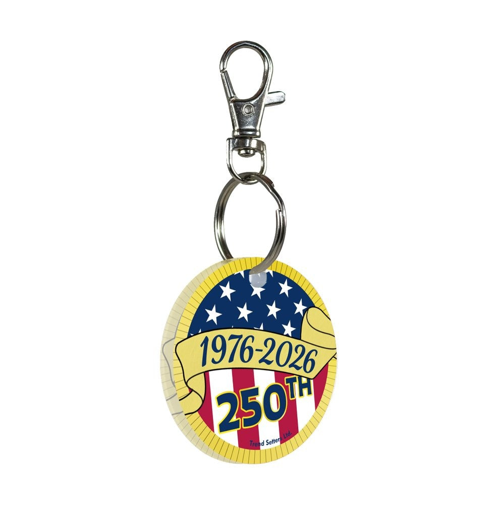 Trend Setters Original (America’s 250th) Circle Shaped Acrylic Keychain ACPKRCIR908