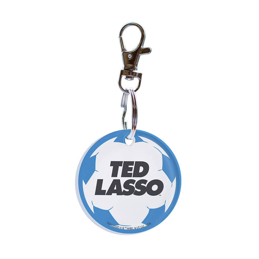 Ted Lasso (Soccer Ball Logo) 2" Circle-Shaped Acrylic Keychain ACPKRCIR913