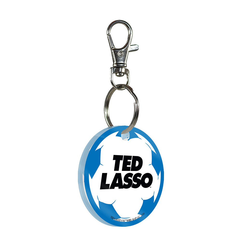 Ted Lasso (Soccer Ball Logo) 2" Circle-Shaped Acrylic Keychain ACPKRCIR913