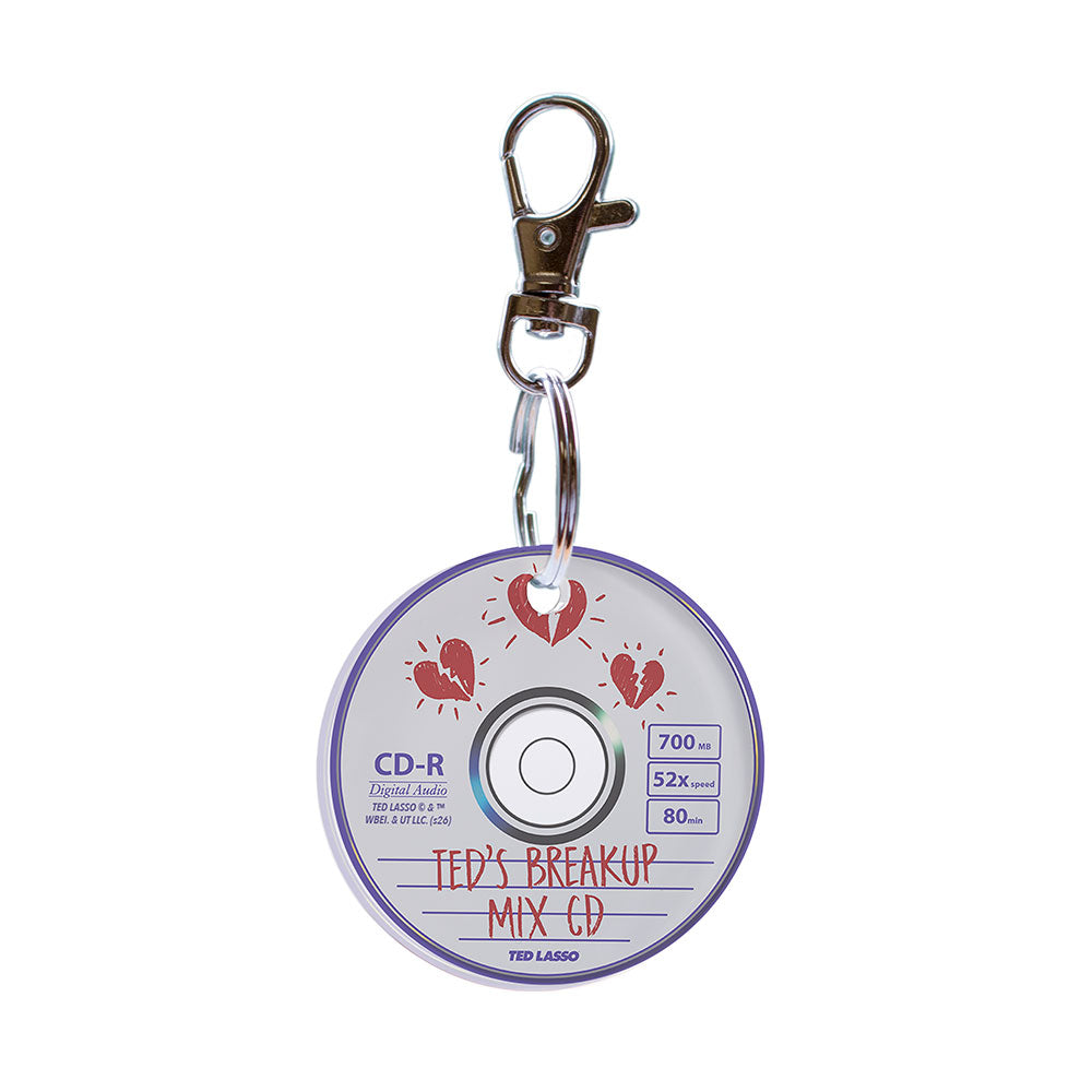 Ted Lasso (Breakup Mix CD) 2" Circle-Shaped Acrylic Keychain ACPKRCIR914