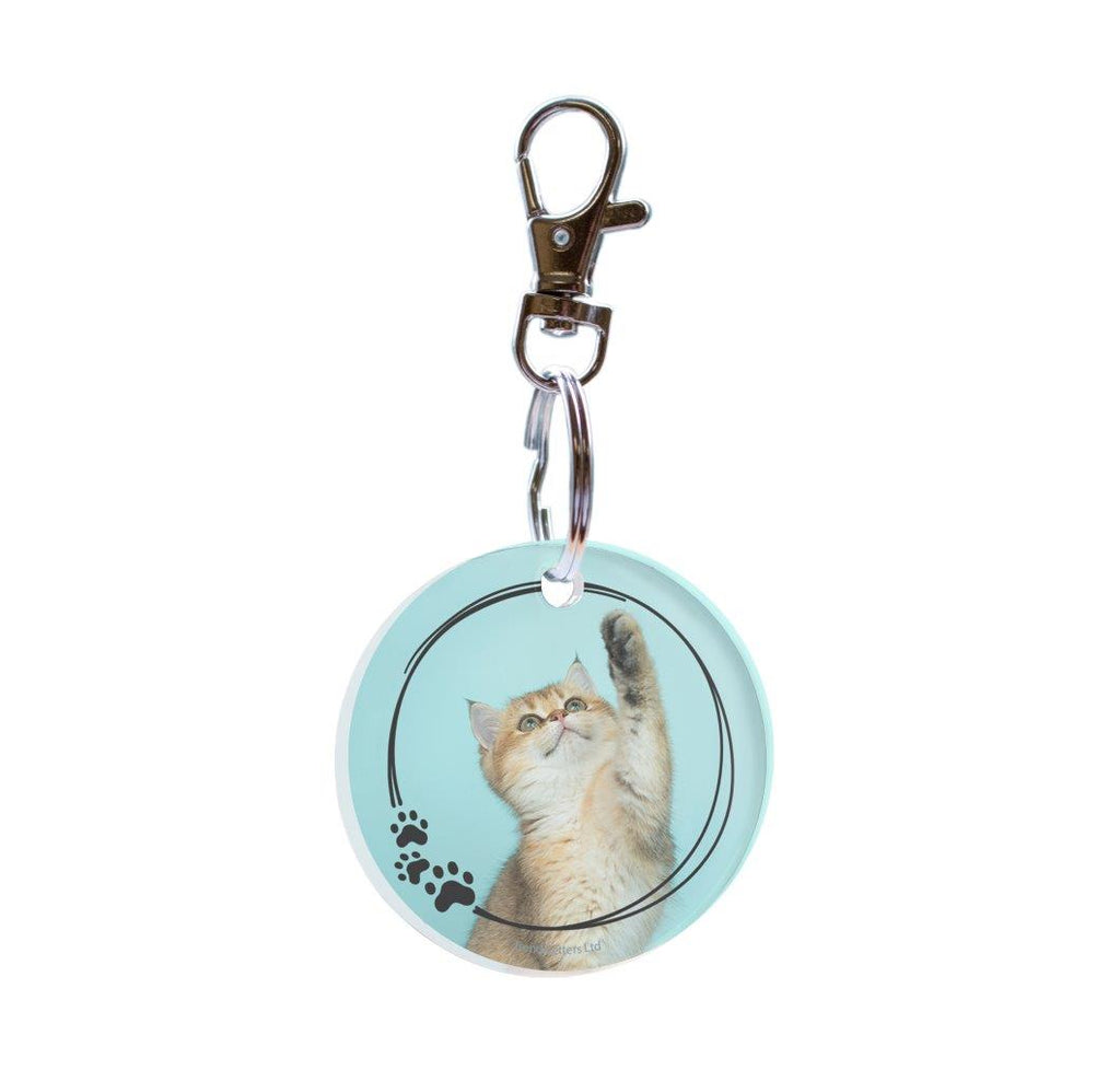 Trend Setters Original (Pet Paws) Personalized Circle Shaped Acrylic Keychain ACPKRCIRU889
