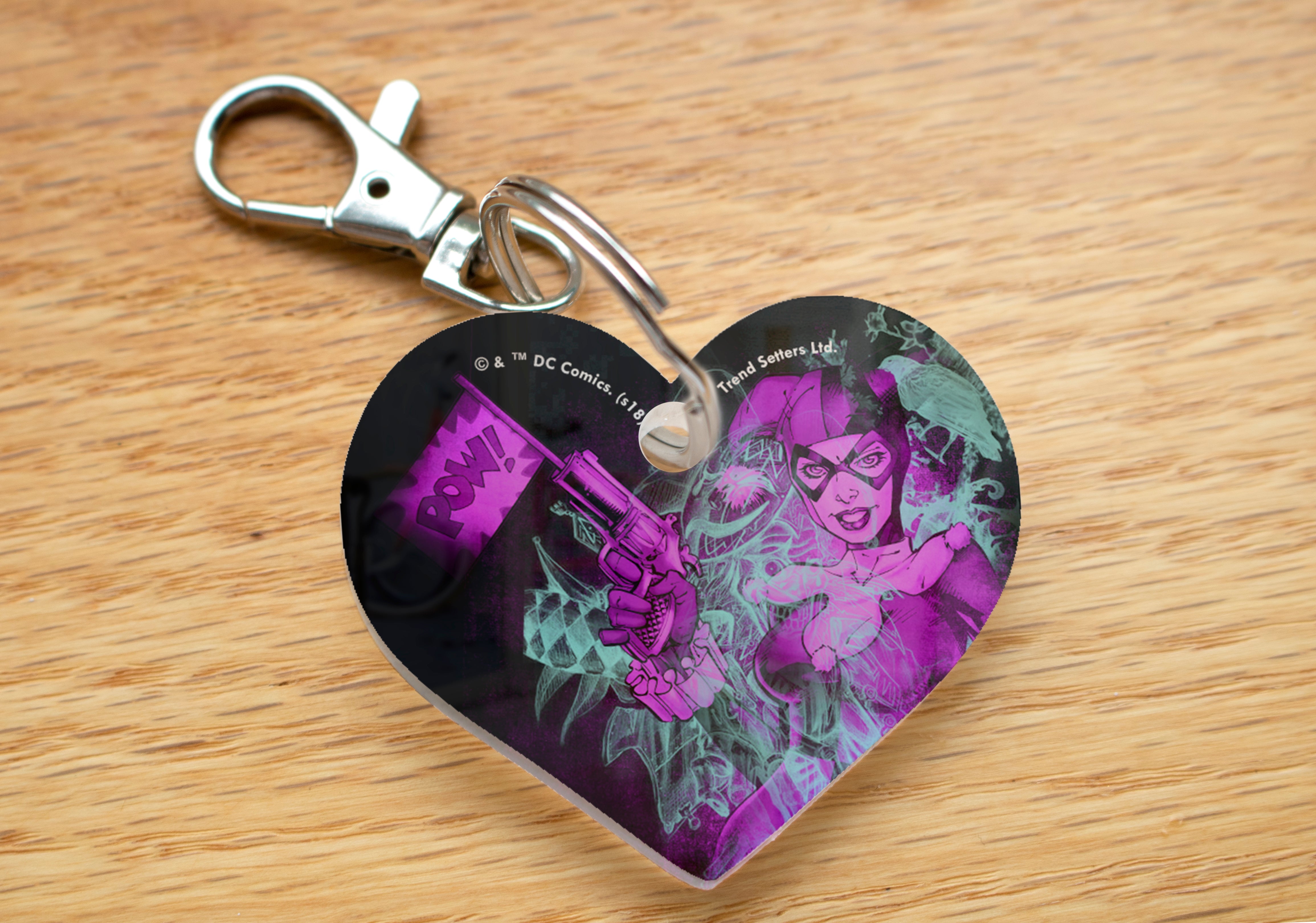 DC Comics (Killer Harley Quinn) Acrylic Keychain ACPKRHEART409