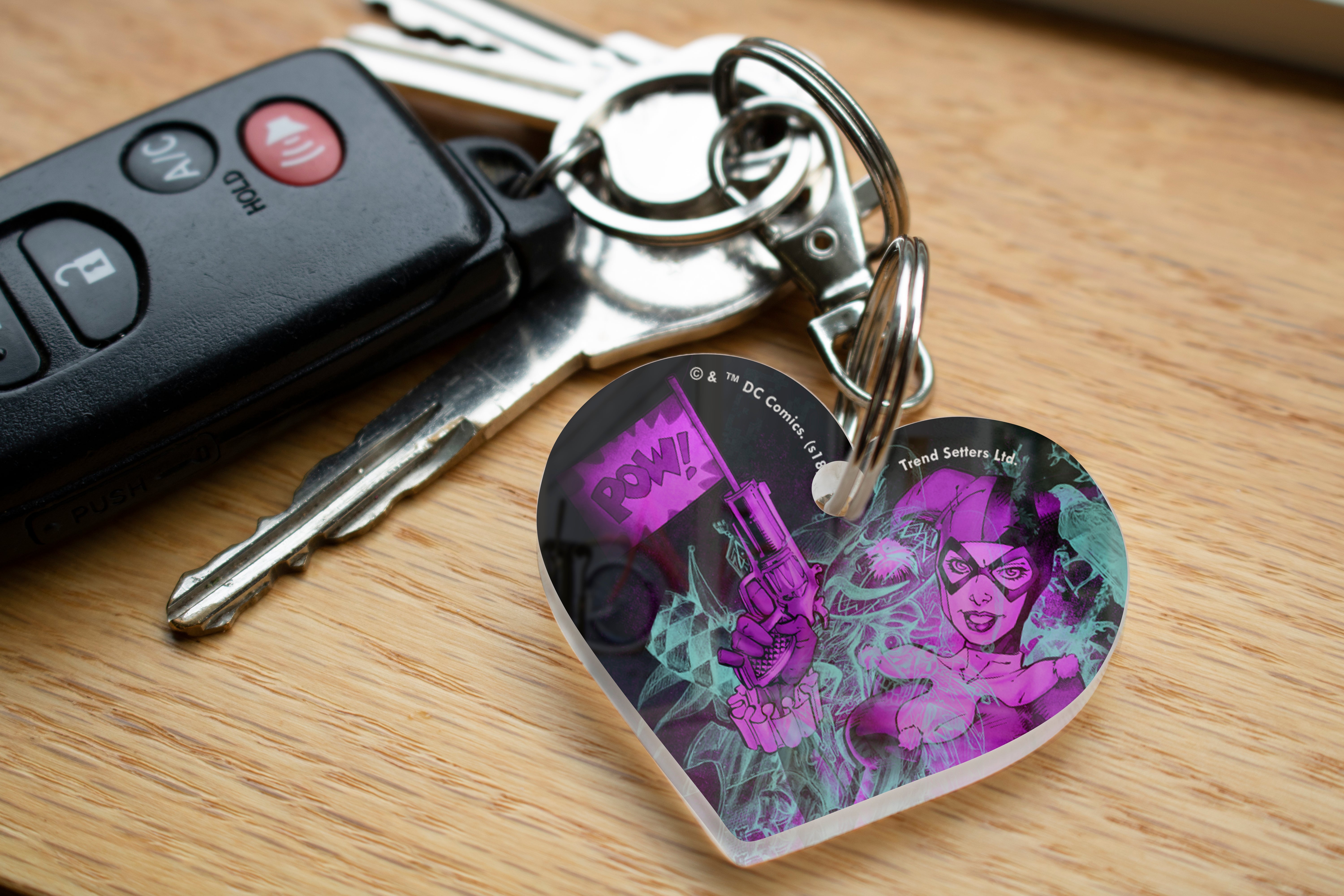 DC Comics (Killer Harley Quinn) Acrylic Keychain ACPKRHEART409