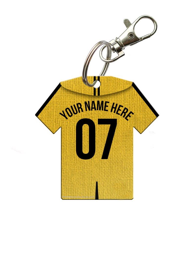 Harry Potter (Hufflepuff Jersey - Personalized) Acrylic Keychain ACPKRJERSEY507