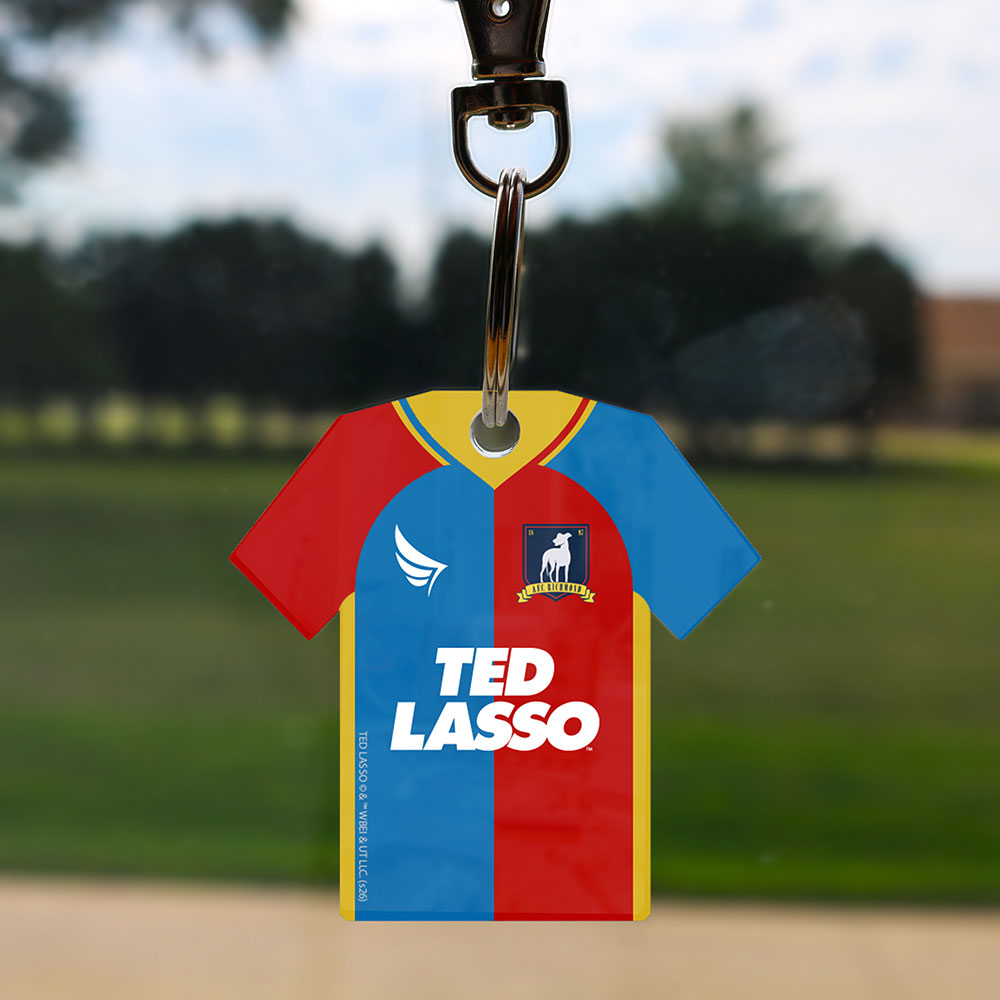 Ted Lasso (AFC Richmond Jersey) 2" x 3" Jersey-Shaped Acrylic Keychain ACPKRJERSEY915
