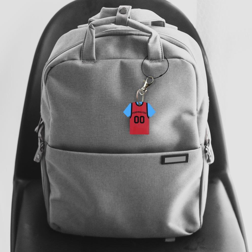 Trend Setters Original (Basketball Jersey) Personalized Jersey Shaped Acrylic Keychain ACPKRJERSEY886