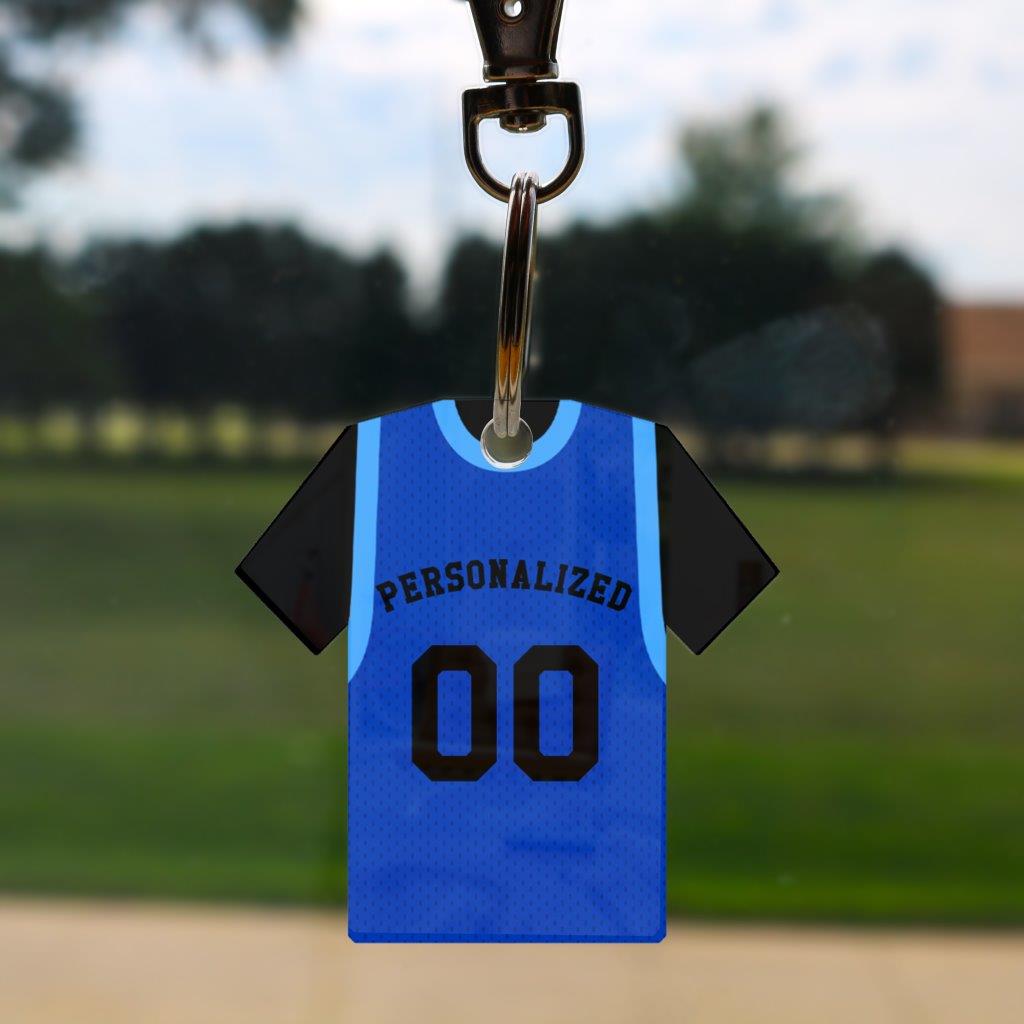 Trend Setters Original (Basketball Jersey) Personalized Jersey Shaped Acrylic Keychain ACPKRJERSEY886