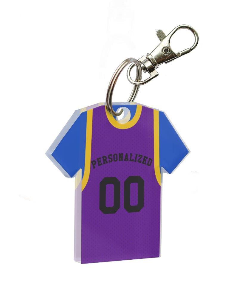 Trend Setters Original (Basketball Jersey) Personalized Jersey Shaped Acrylic Keychain ACPKRJERSEY886
