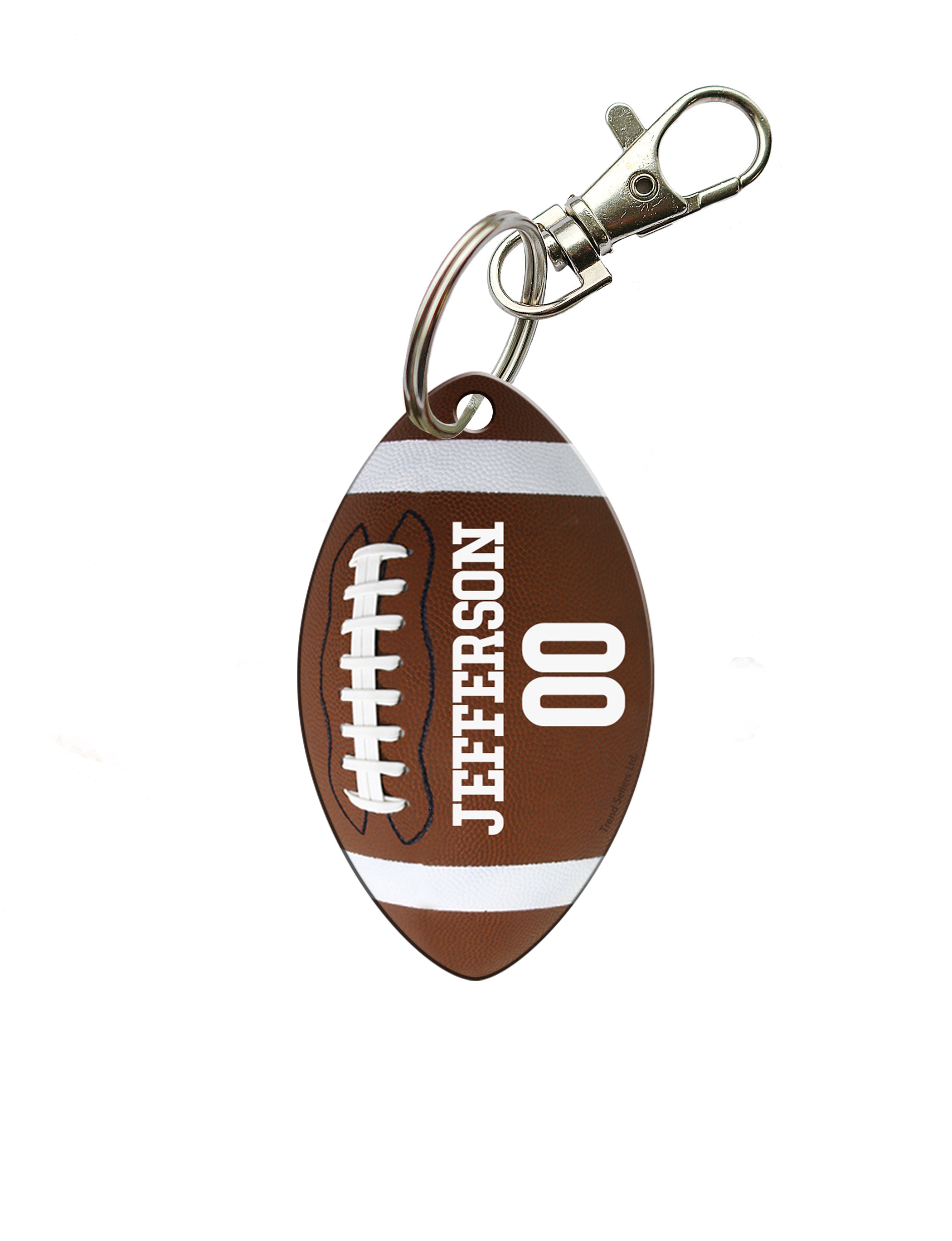 Sports Collection (Football - Personalized) Acrylic Keychain ACPKROVAL525