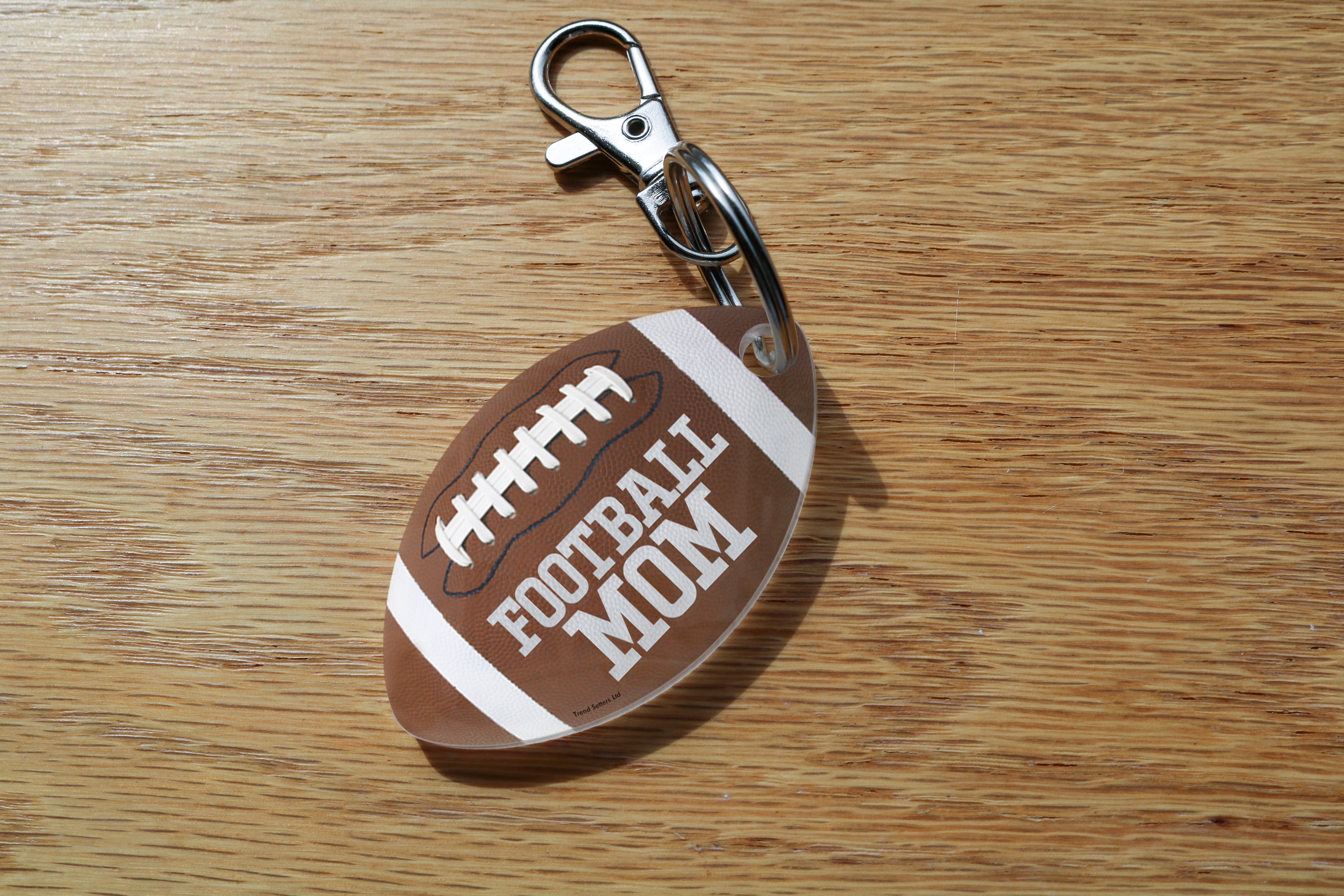 Sports Collection (Football Sports Mom) Acrylic Keychain ACPKROVAL529