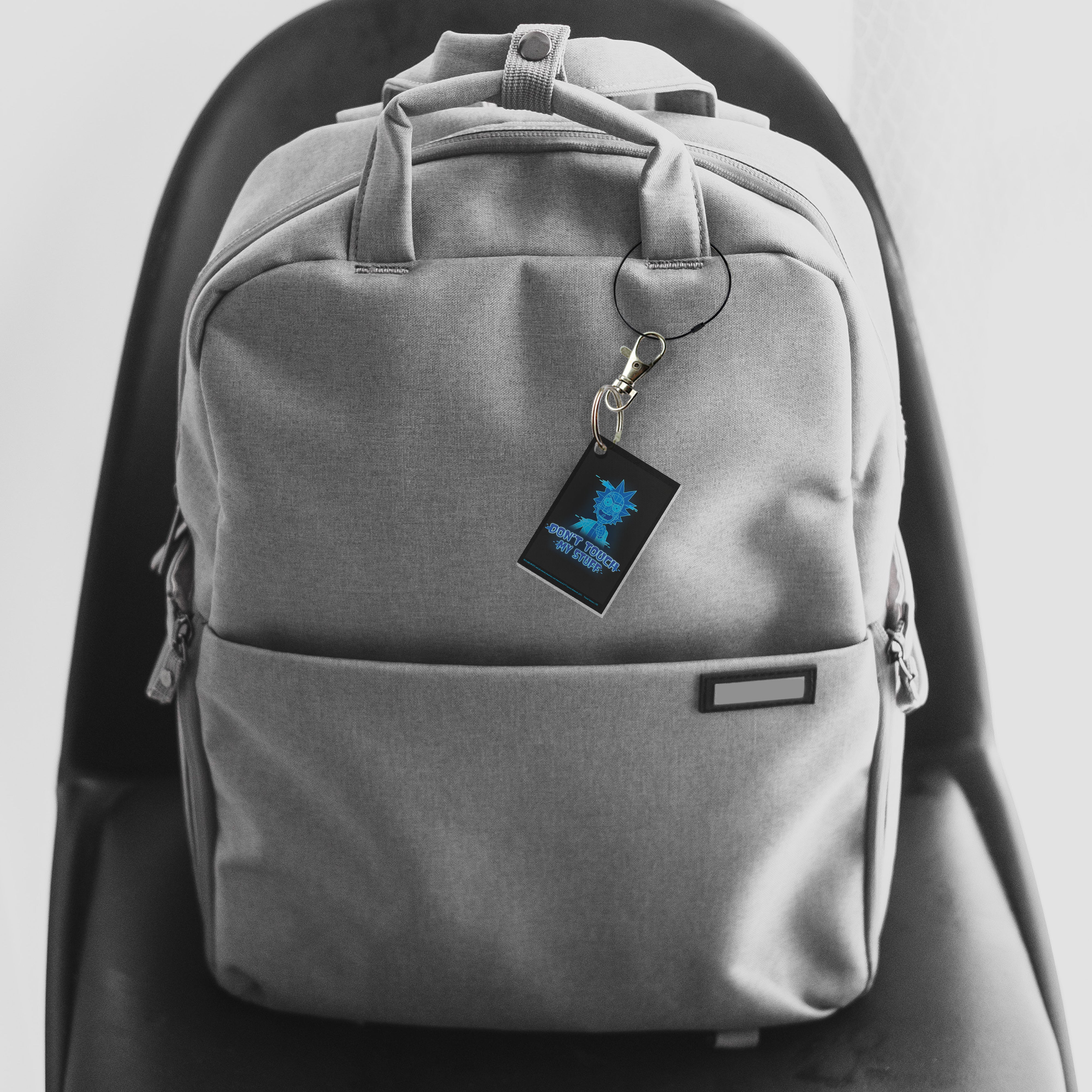 Rick and Morty (Dont Touch My Stuff) Acrylic Keychain ACPKRREC676