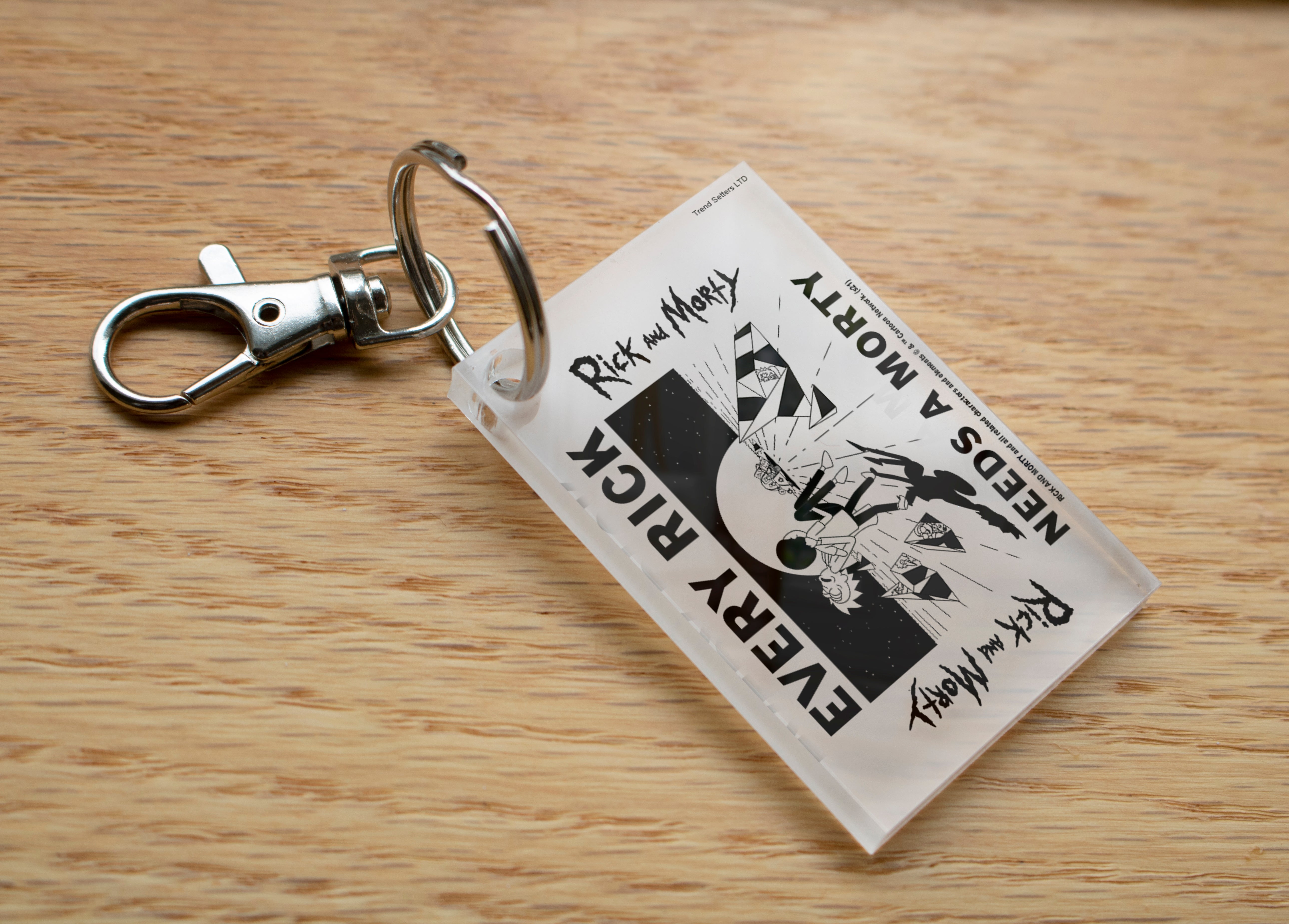 Rick and Morty (Every Rick Needs A Morty) Acrylic Keychain ACPKRREC677