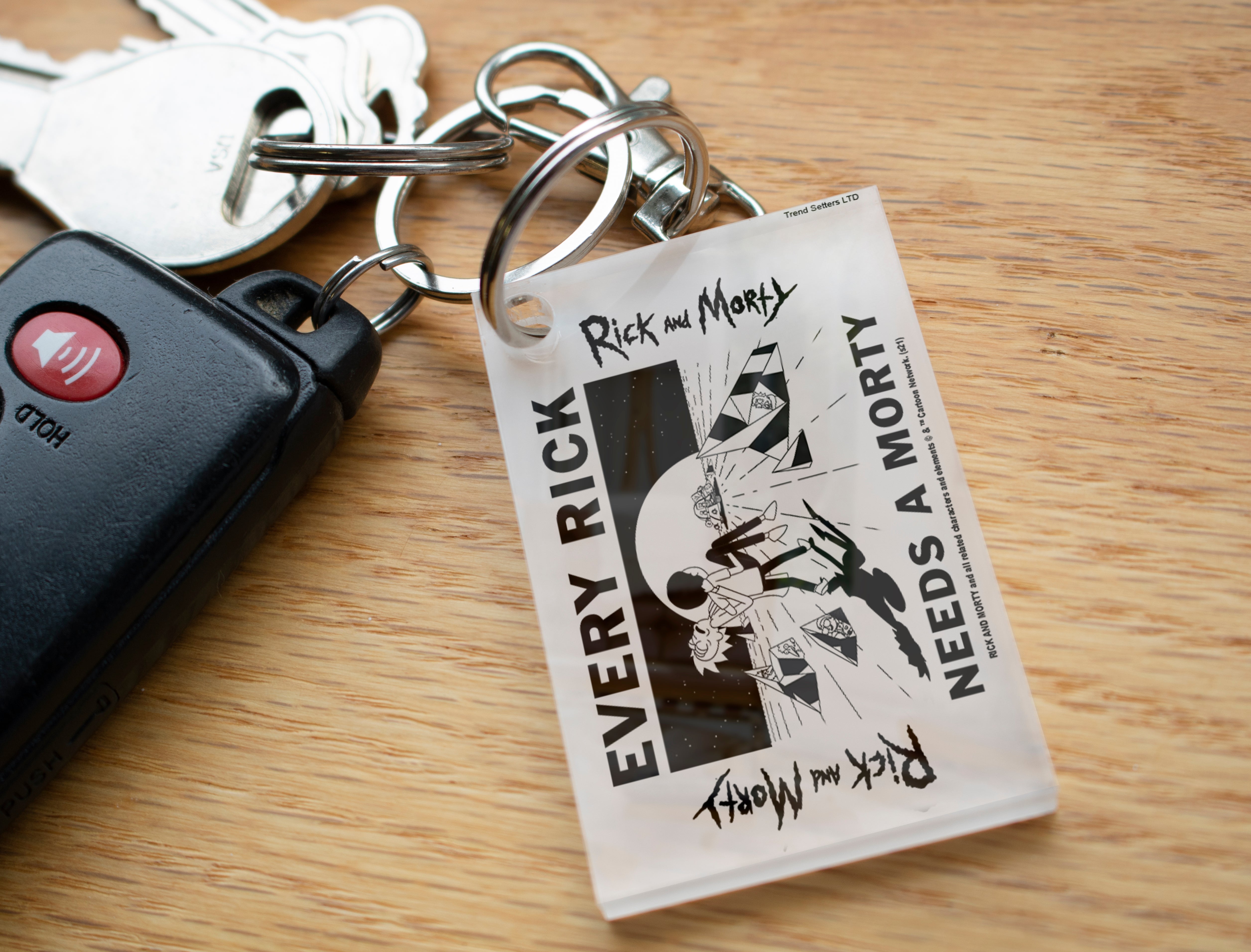Rick and Morty (Every Rick Needs A Morty) Acrylic Keychain ACPKRREC677