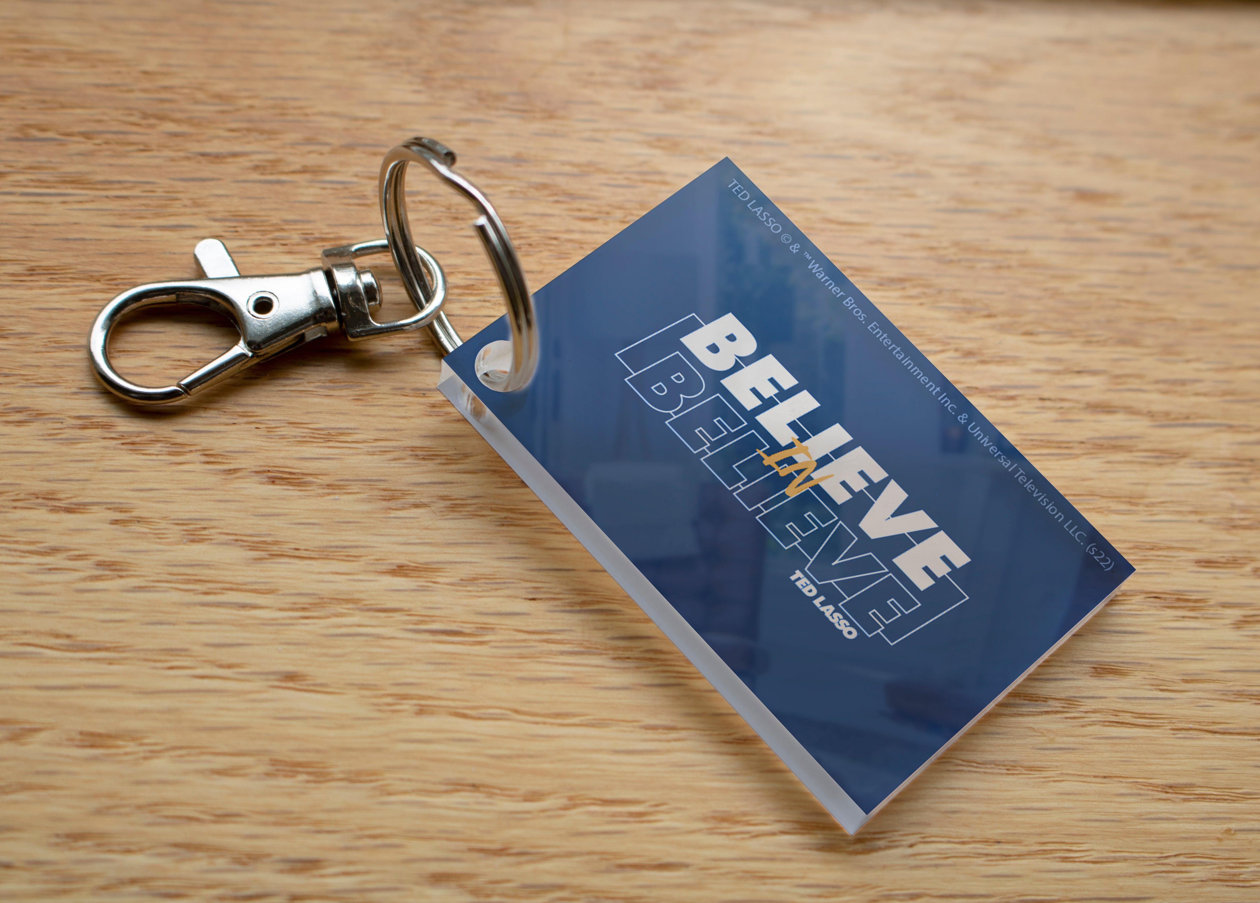 Ted Lasso (Believe in Believe) Rectangle Shaped Acrylic Print Keychain ACPKRREC753