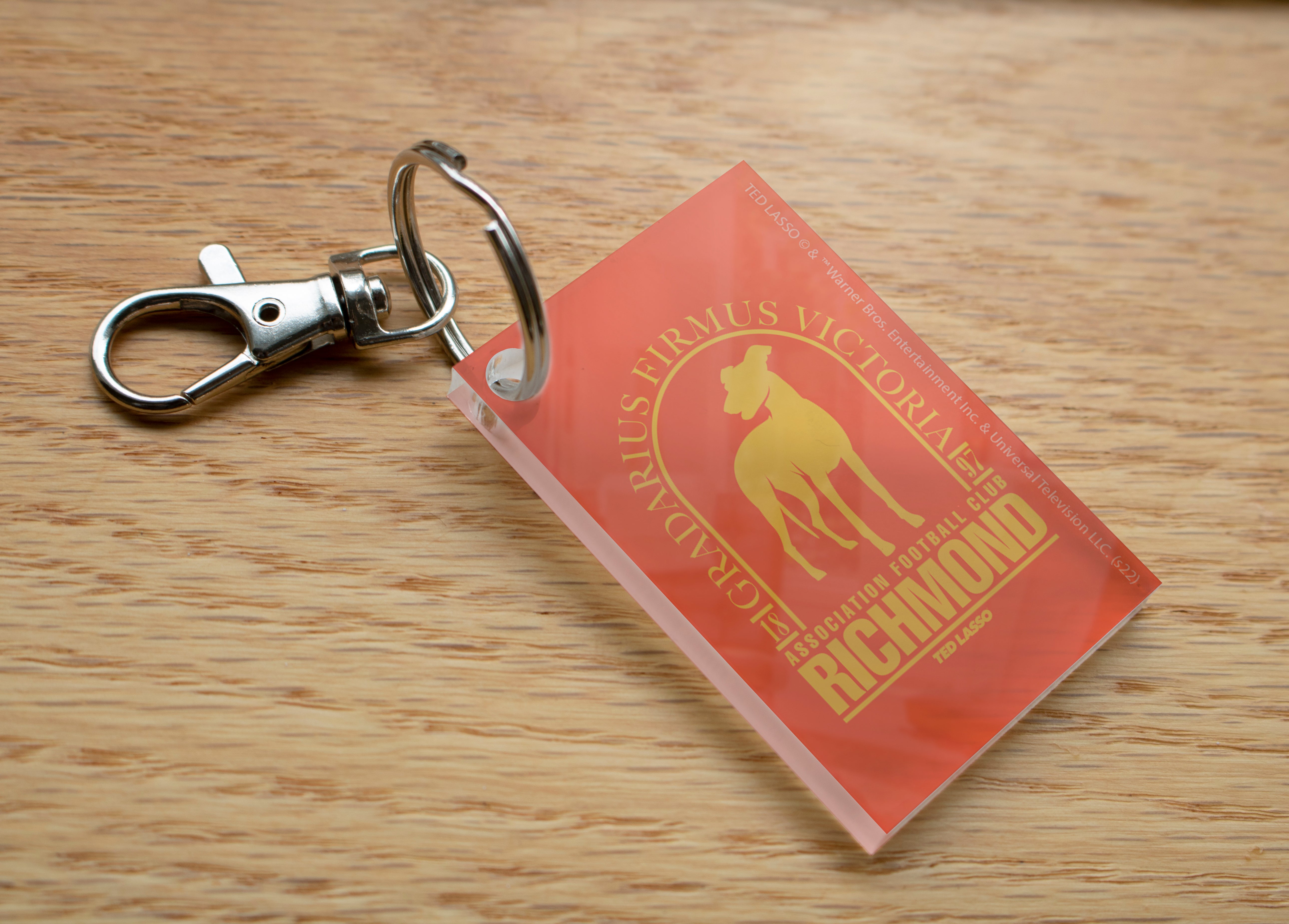 Ted Lasso (AFC Richmond Rectangle) Rectangle Shaped Acrylic Print Keychain ACPKRREC754