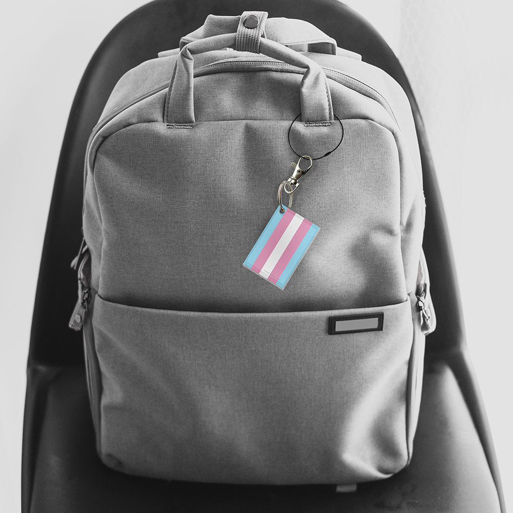 Trend Setters Original (Pride Flag) Personalized Rectangle-Shaped Acrylic Keychain ACPKRREC912