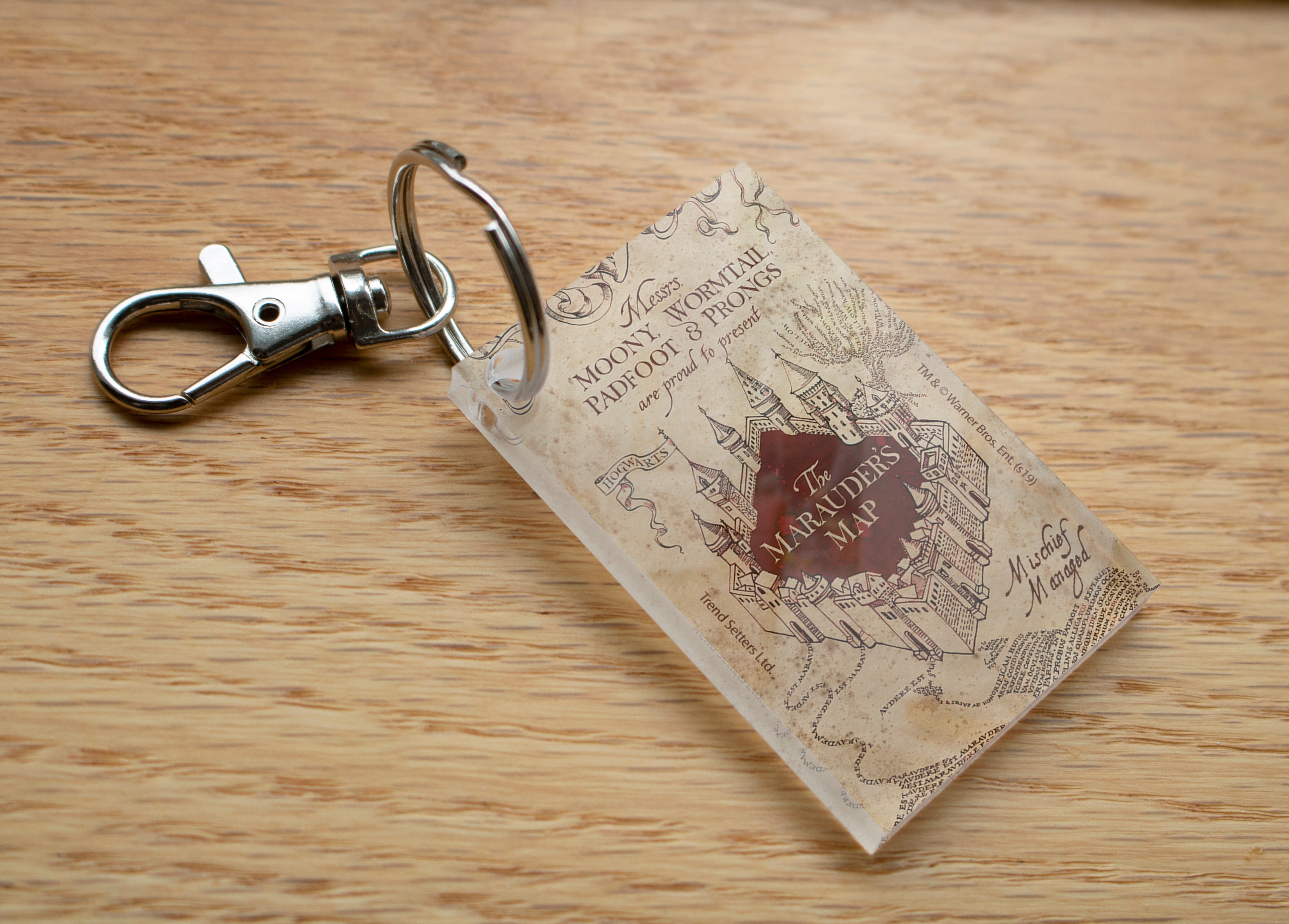 Harry Potter (Marauders Map) Acrylic Keychain ACPKRREC510