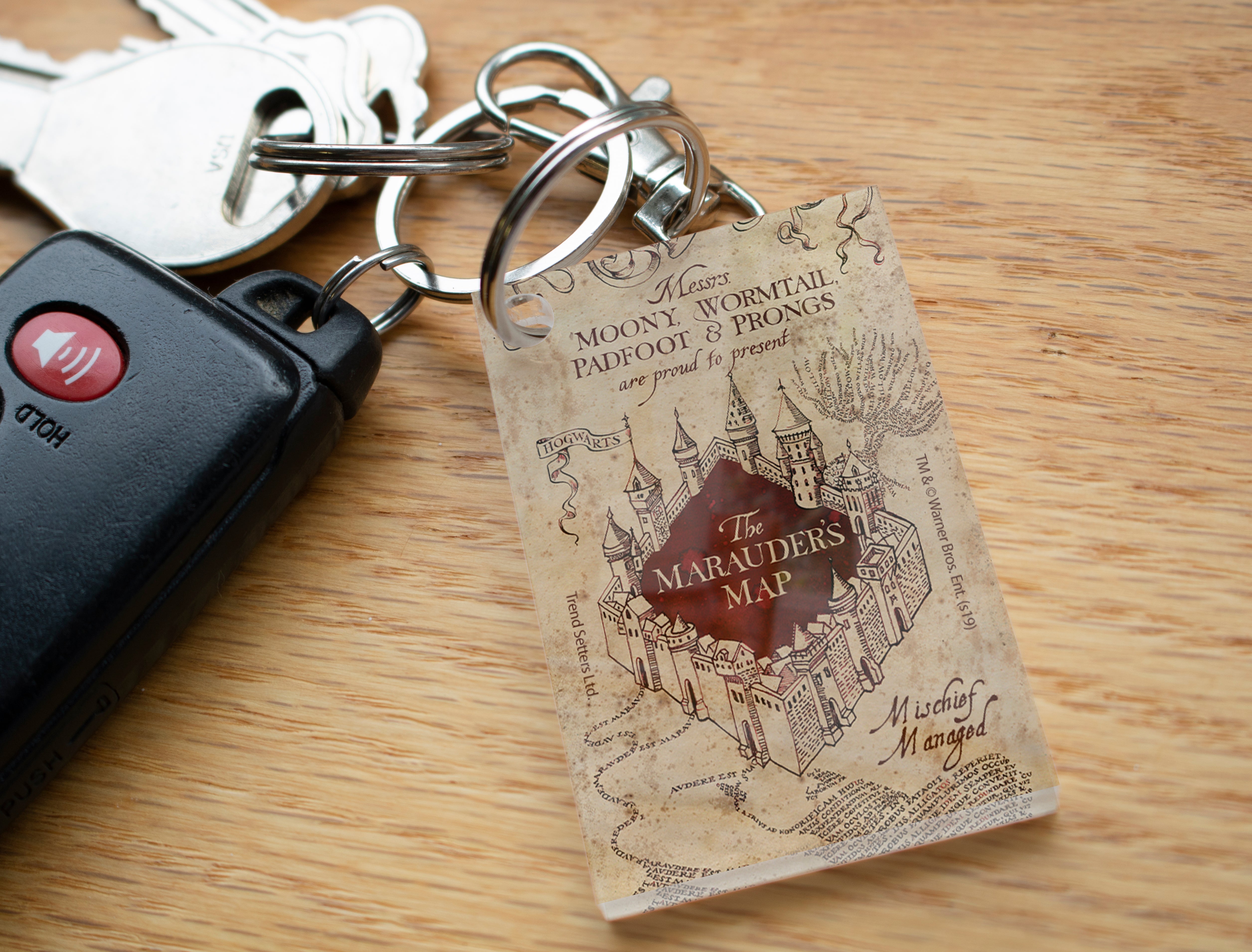 Harry Potter (Marauders Map) Acrylic Keychain ACPKRREC510