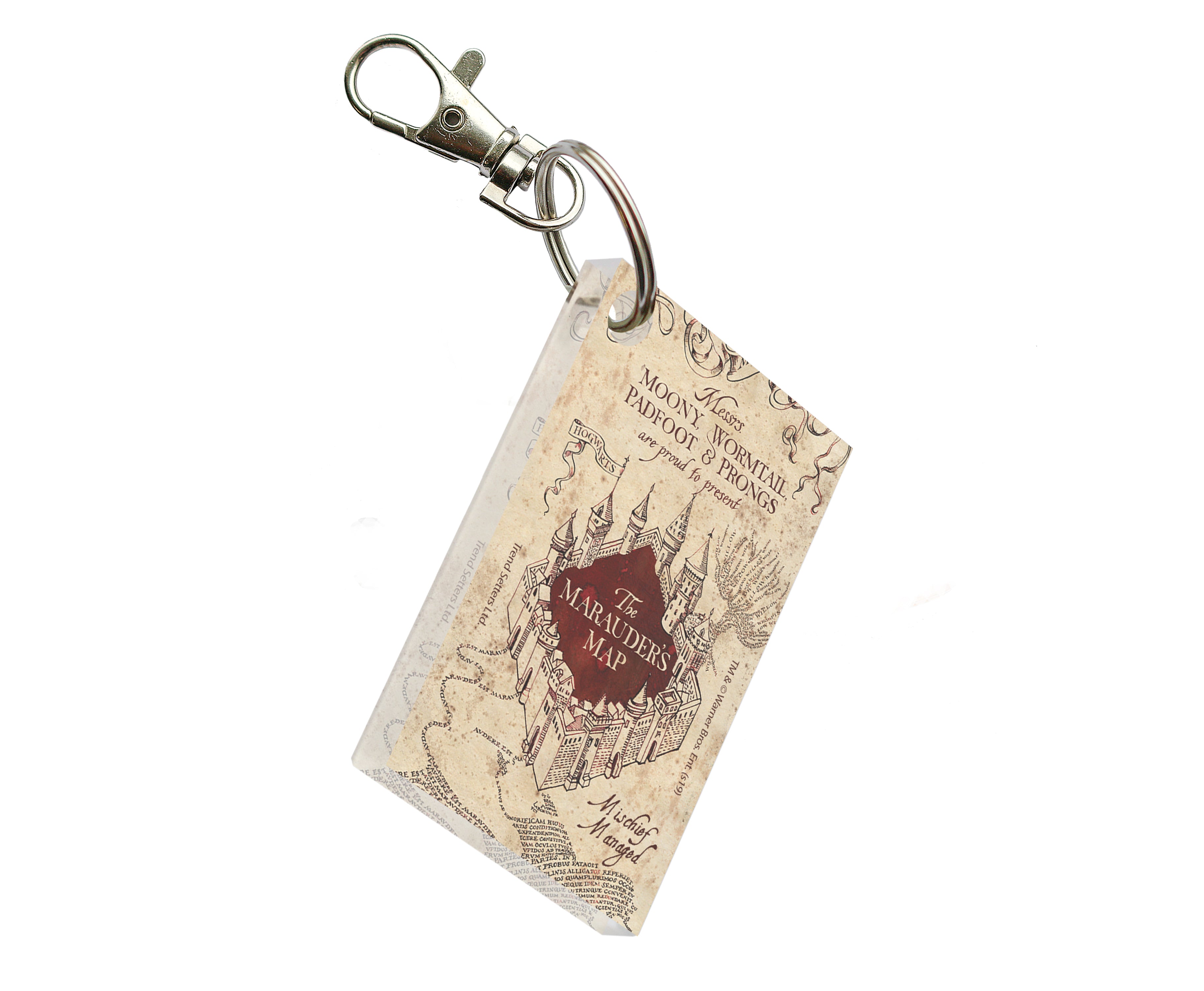 Harry Potter (Marauders Map) Acrylic Keychain ACPKRREC510