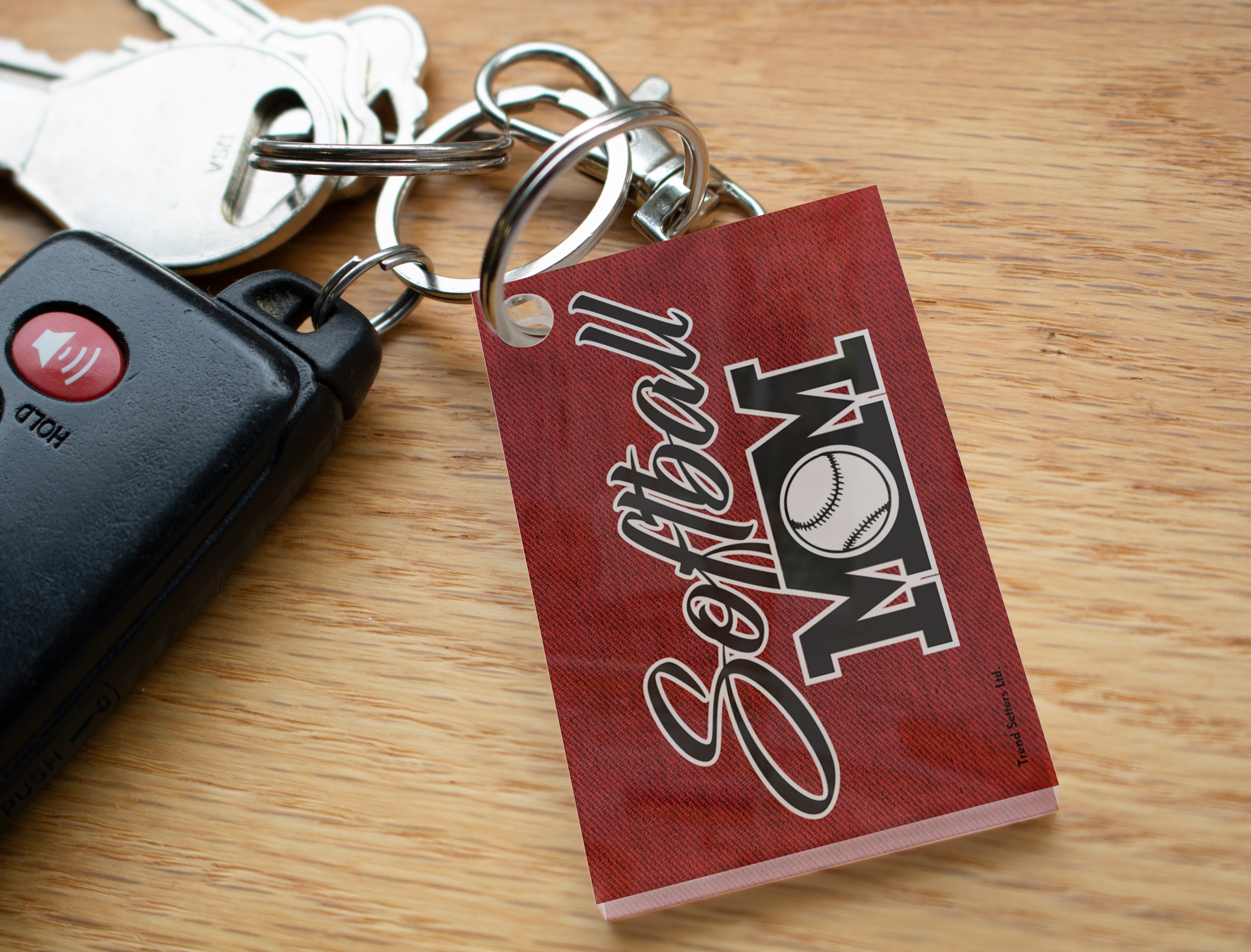 Sports Collection (Softball Mom) Acrylic Keychain ACPKRREC550