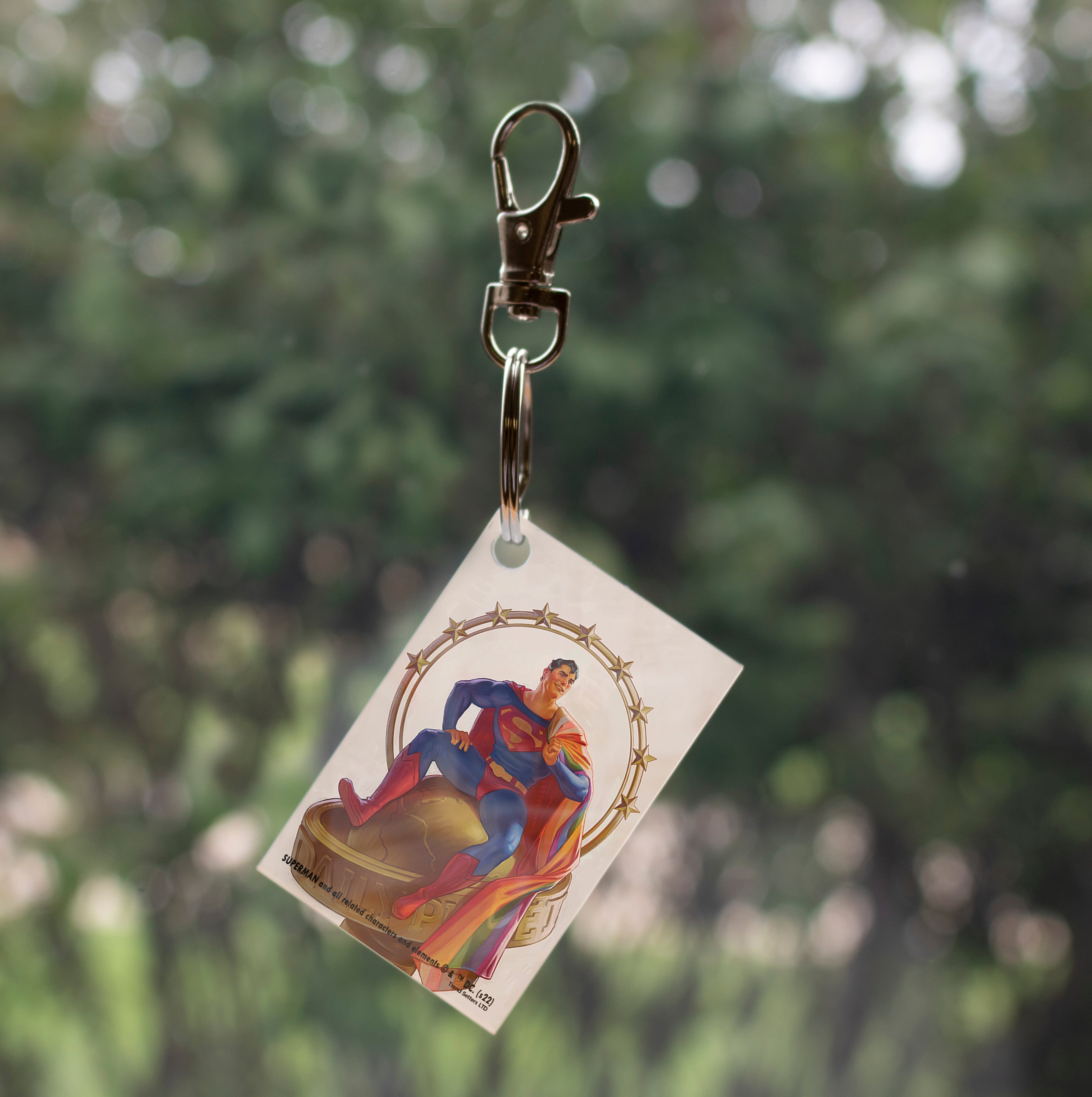 Justice League (Superman Pride) Rectangle Shaped Acrylic Keychain ACPKRREC735