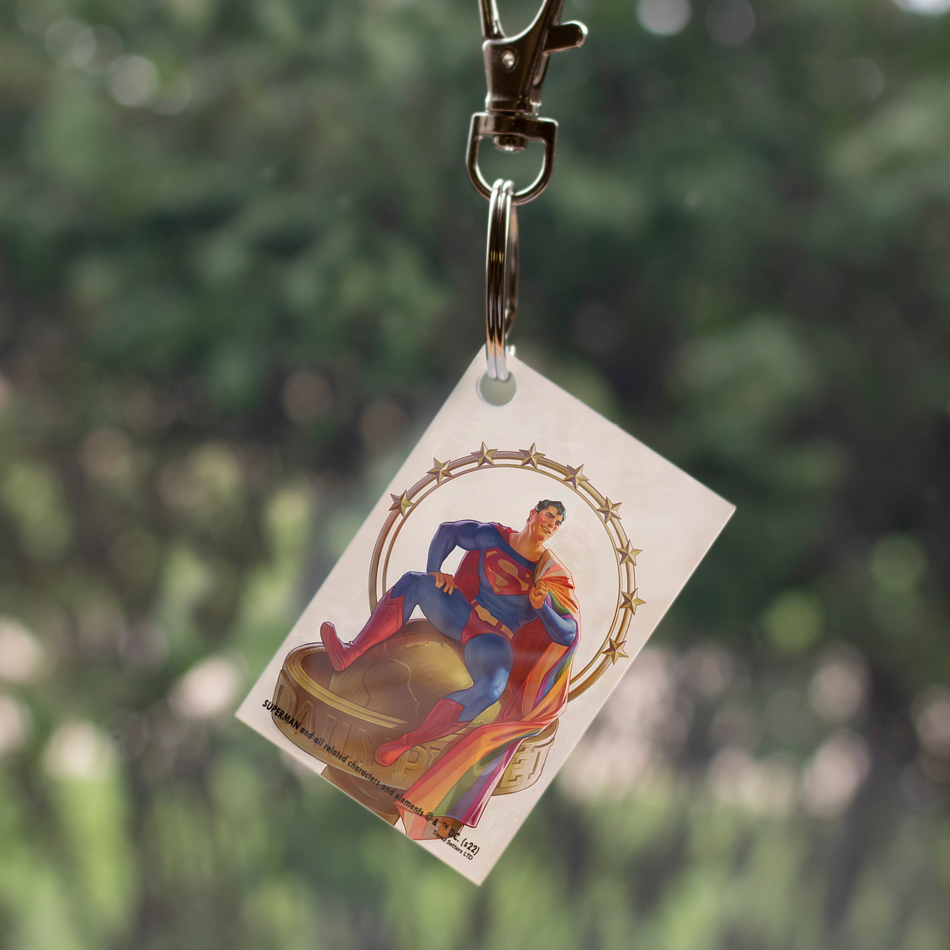 Justice League (Superman Pride) Rectangle Shaped Acrylic Keychain ACPKRREC735