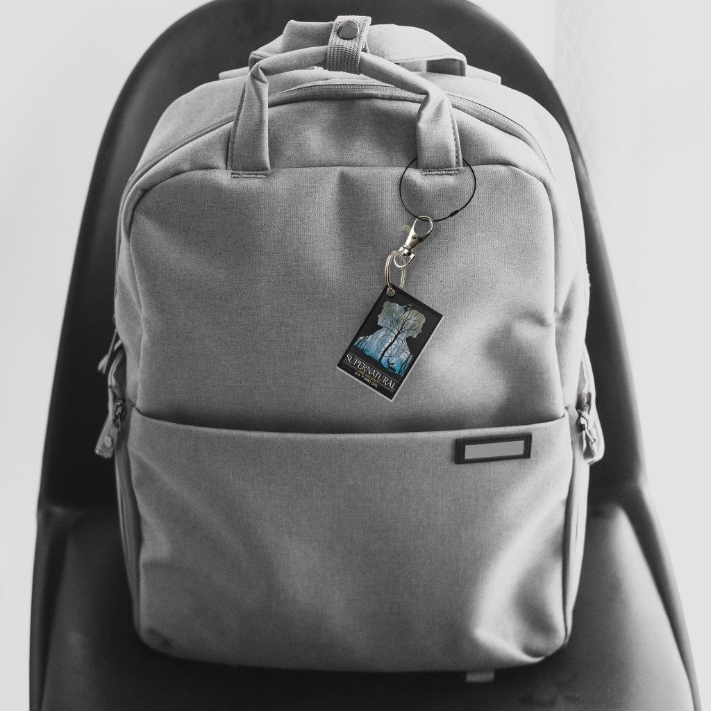 Supernatural (Silhouettes) Rectangle Shaped Acrylic Keychain ACPKRREC878