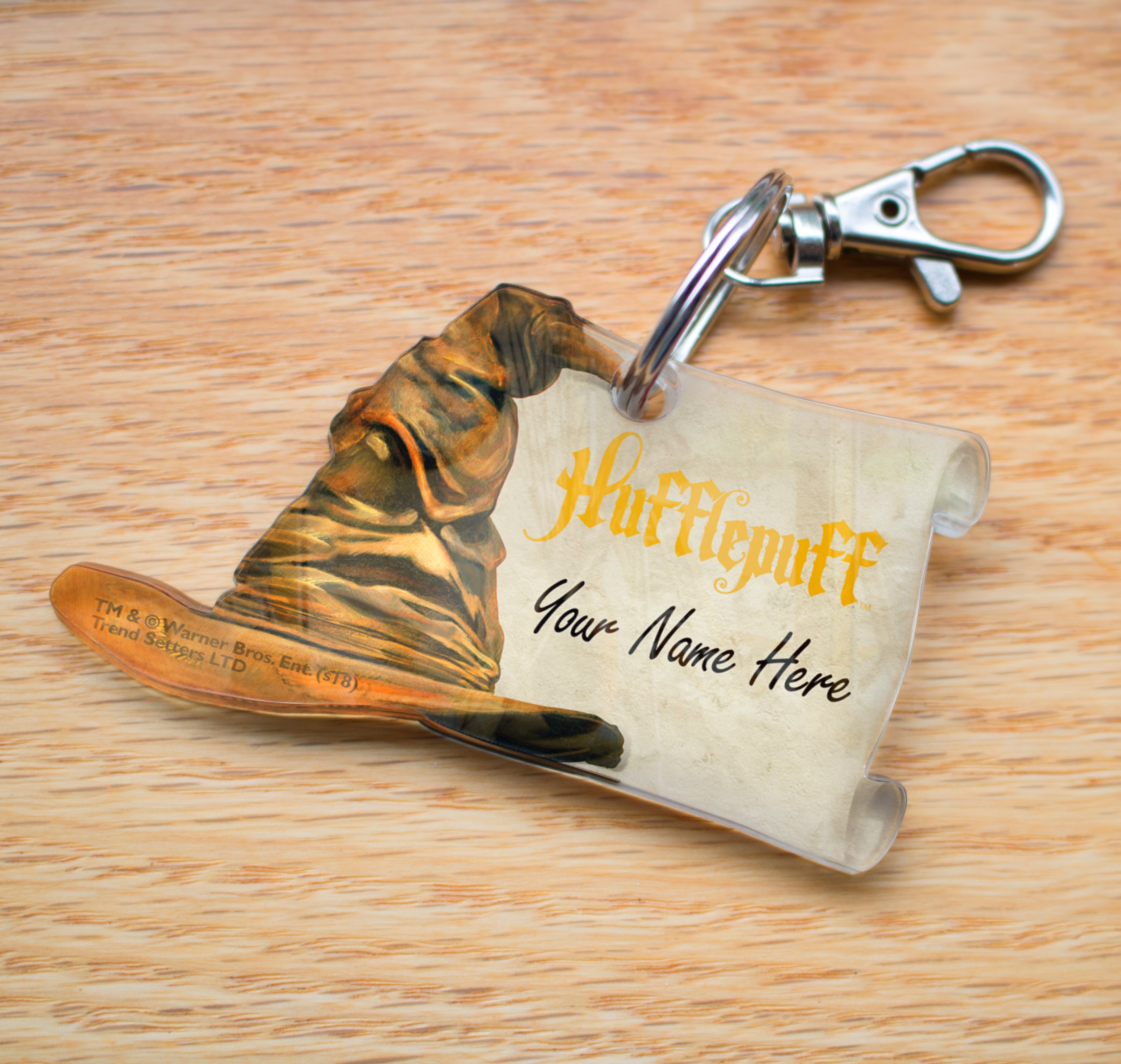 Harry Potter (Hufflepuff - Personalized) Acrylic Keychain ACPKRSORT355