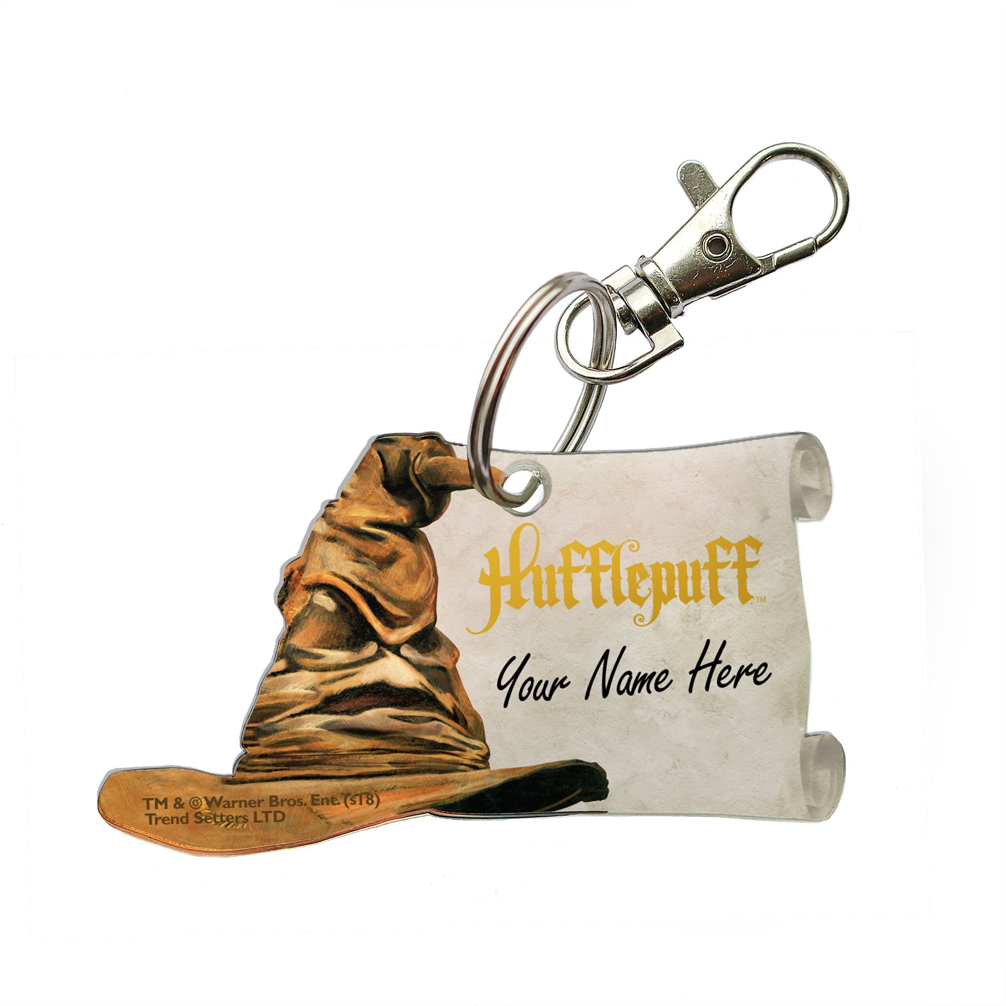 Harry Potter (Hufflepuff - Personalized) Acrylic Keychain ACPKRSORT355
