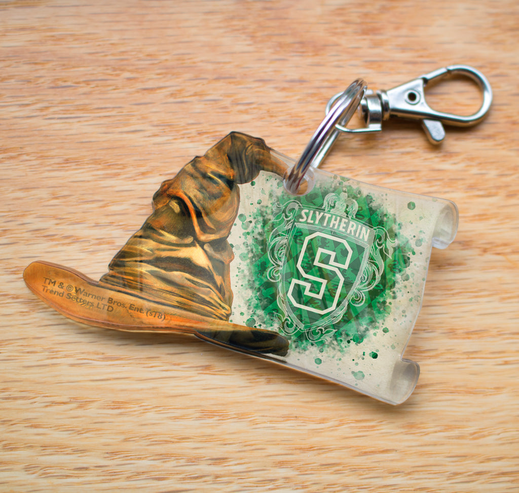 Harry Potter (Slytherin Collegiate Crest) Acrylic Keychain ACPKRSORT379