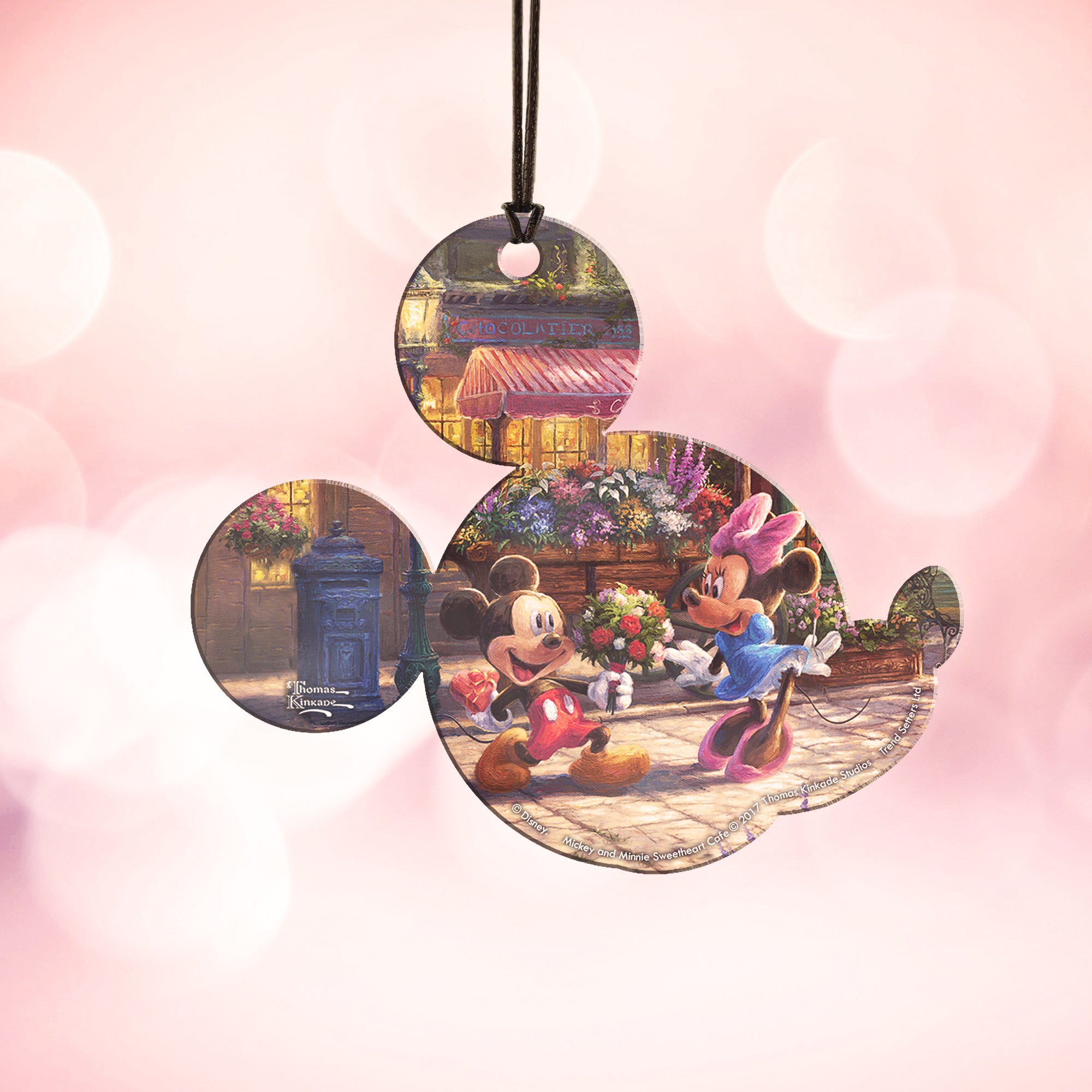 Disney (Mickey and Minnie Mouse - Sweetheart Cafe) Hanging Acrylic Print ACPMICKEY282