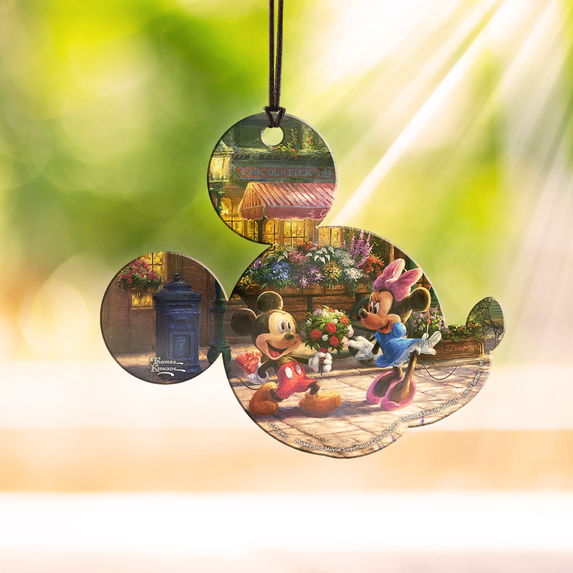 Disney (Mickey and Minnie Mouse - Sweetheart Cafe) Hanging Acrylic Print ACPMICKEY282