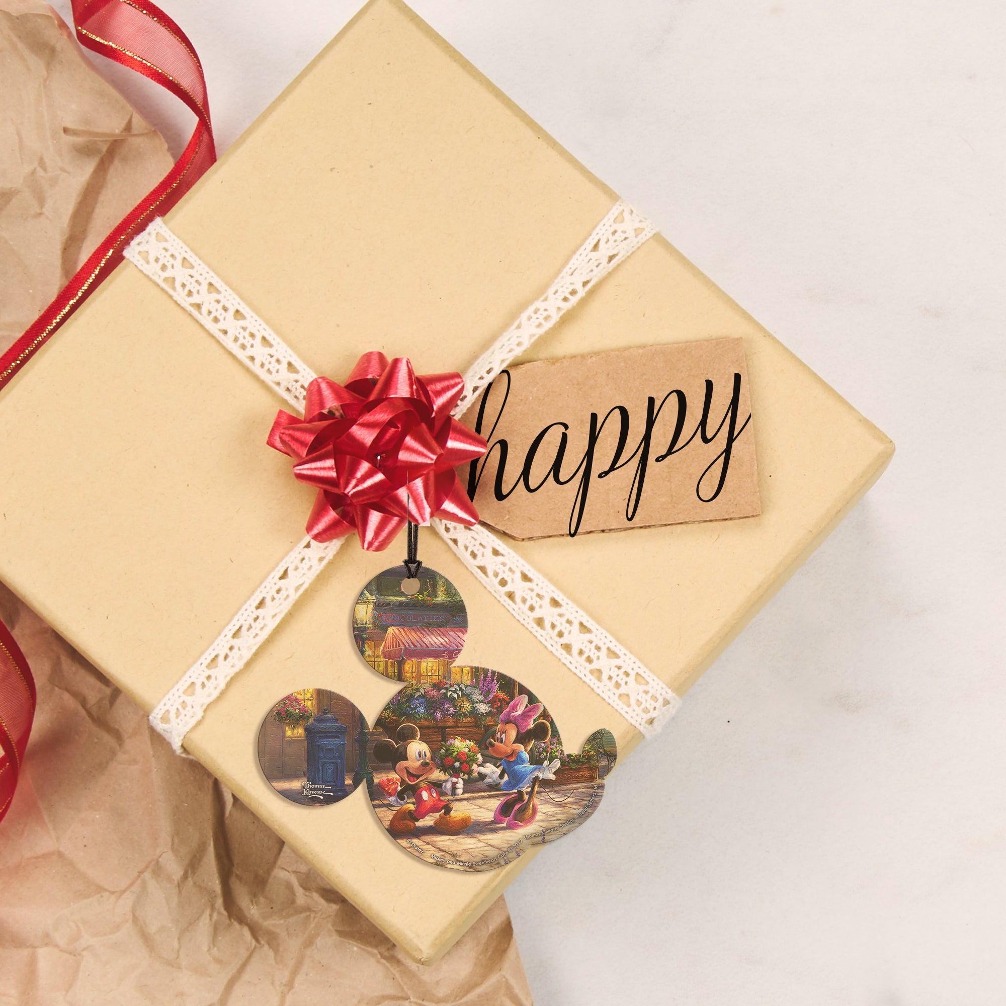 Disney (Mickey and Minnie Mouse - Sweetheart Cafe) Hanging Acrylic Print ACPMICKEY282