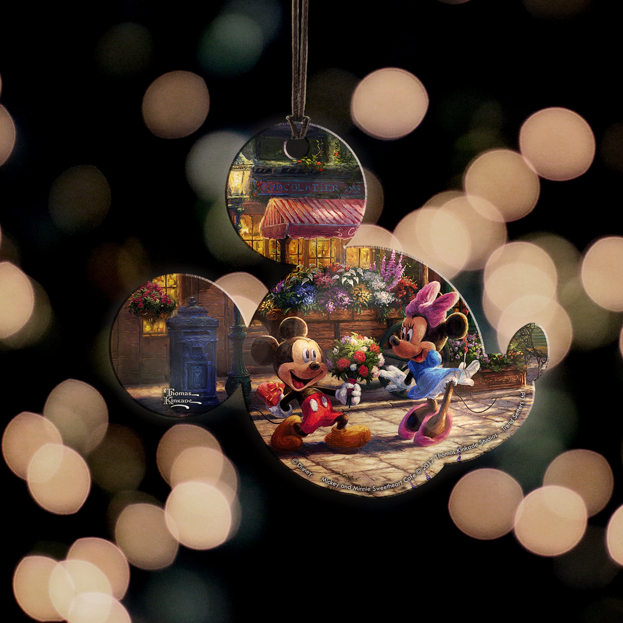 Disney (Mickey and Minnie Mouse - Sweetheart Cafe) Hanging Acrylic Print ACPMICKEY282