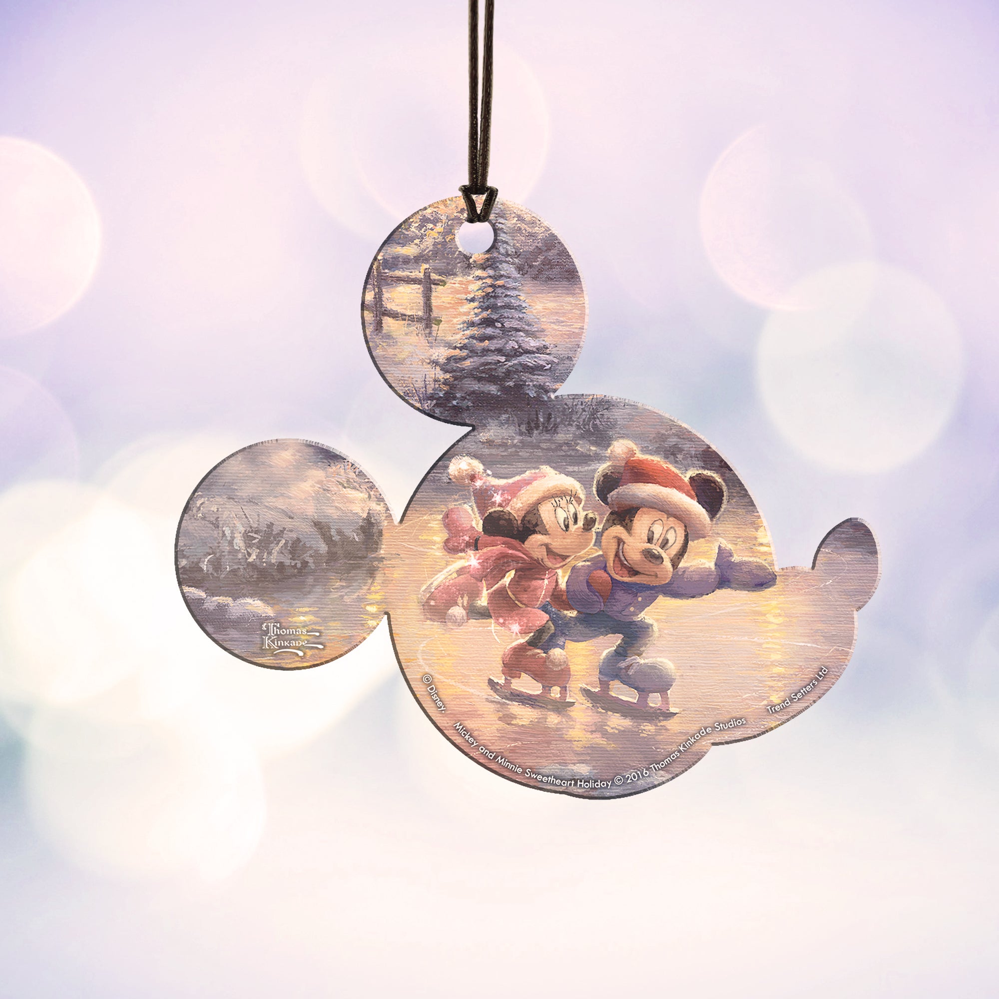 Disney (Mickey and Minnie Sweetheart Holiday) Hanging Acrylic Print ACPMICKEY284