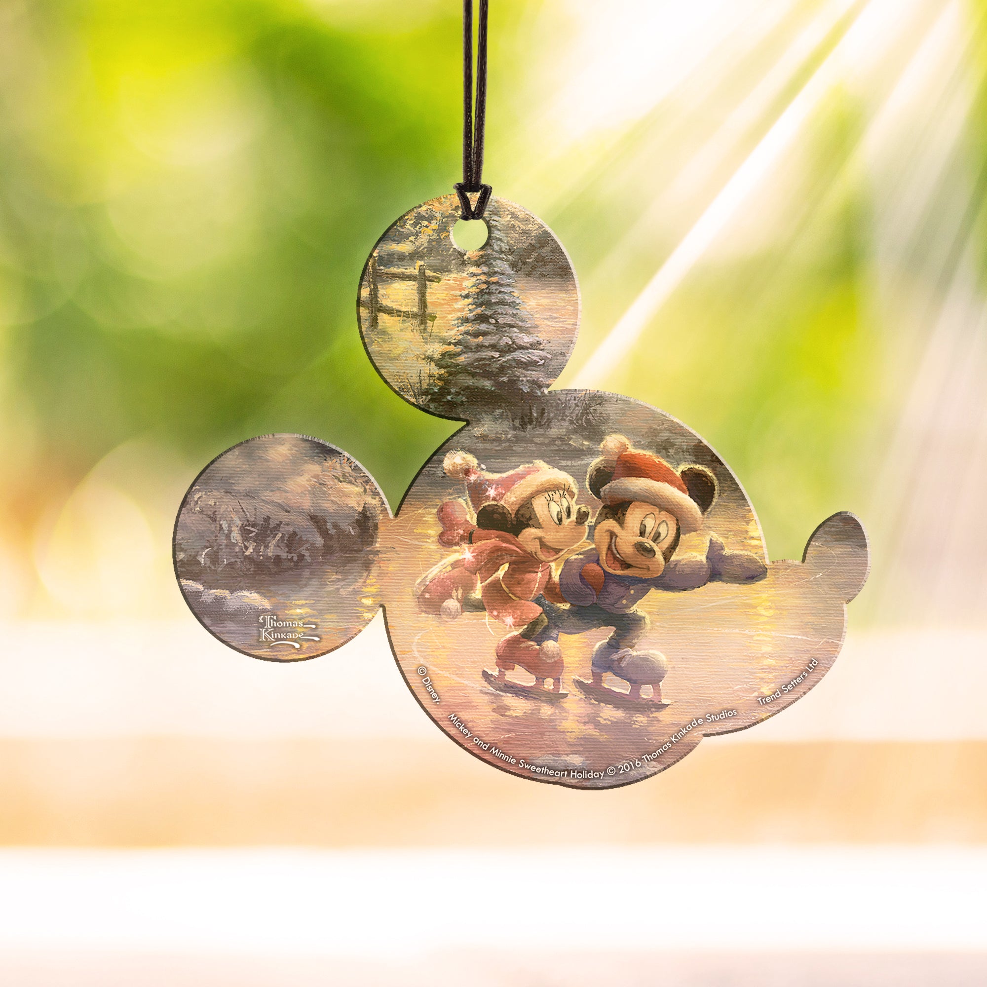 Disney (Mickey and Minnie Sweetheart Holiday) Hanging Acrylic Print ACPMICKEY284