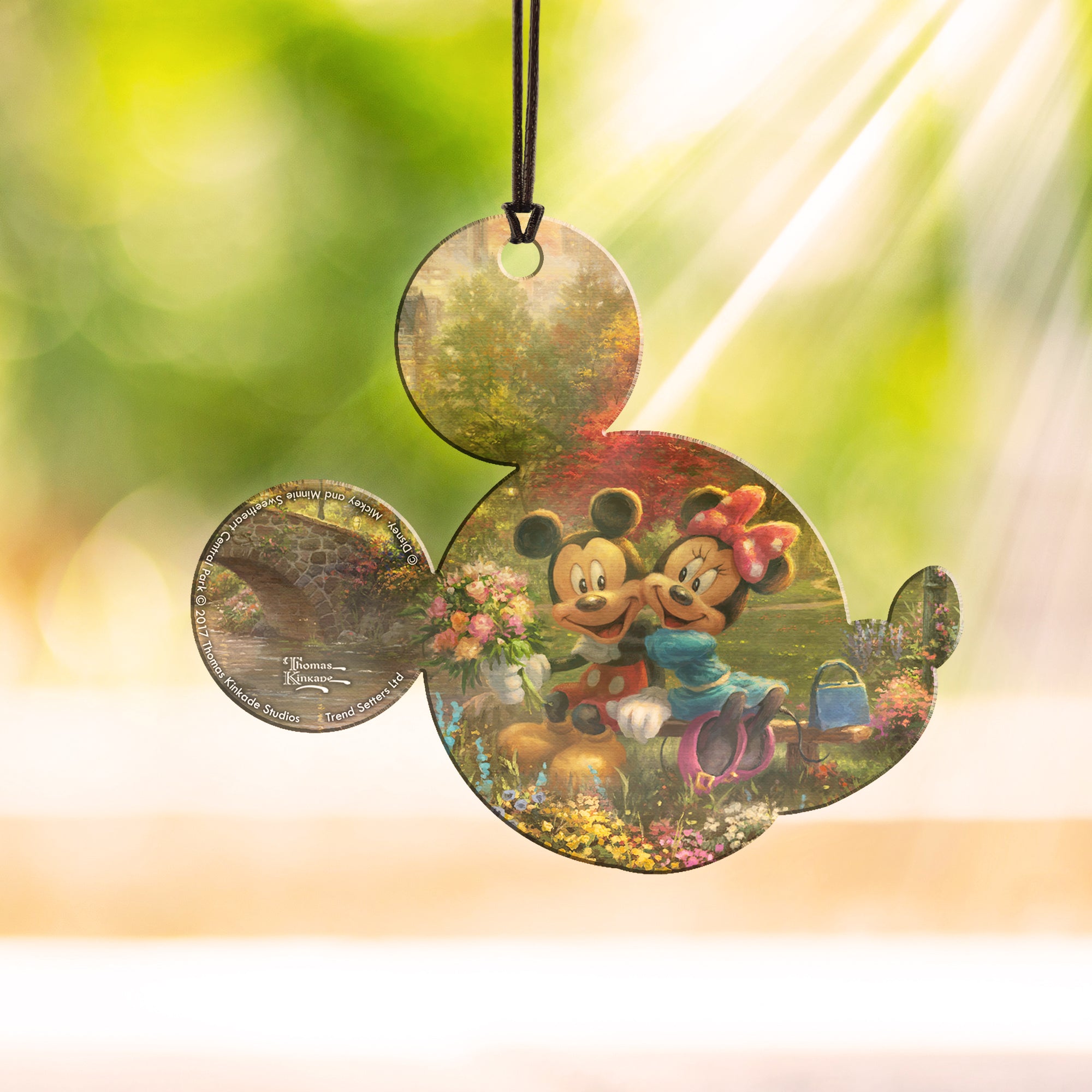 Disney (Mickey and Minnie Mouse - Sweetheart Central Park) Hanging Acrylic Print ACPMICKEY310