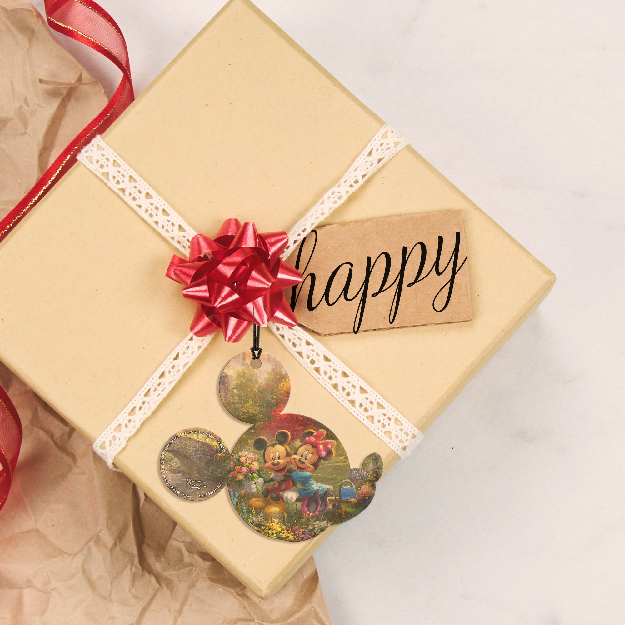 Disney (Mickey and Minnie Mouse - Sweetheart Central Park) Hanging Acrylic Print ACPMICKEY310