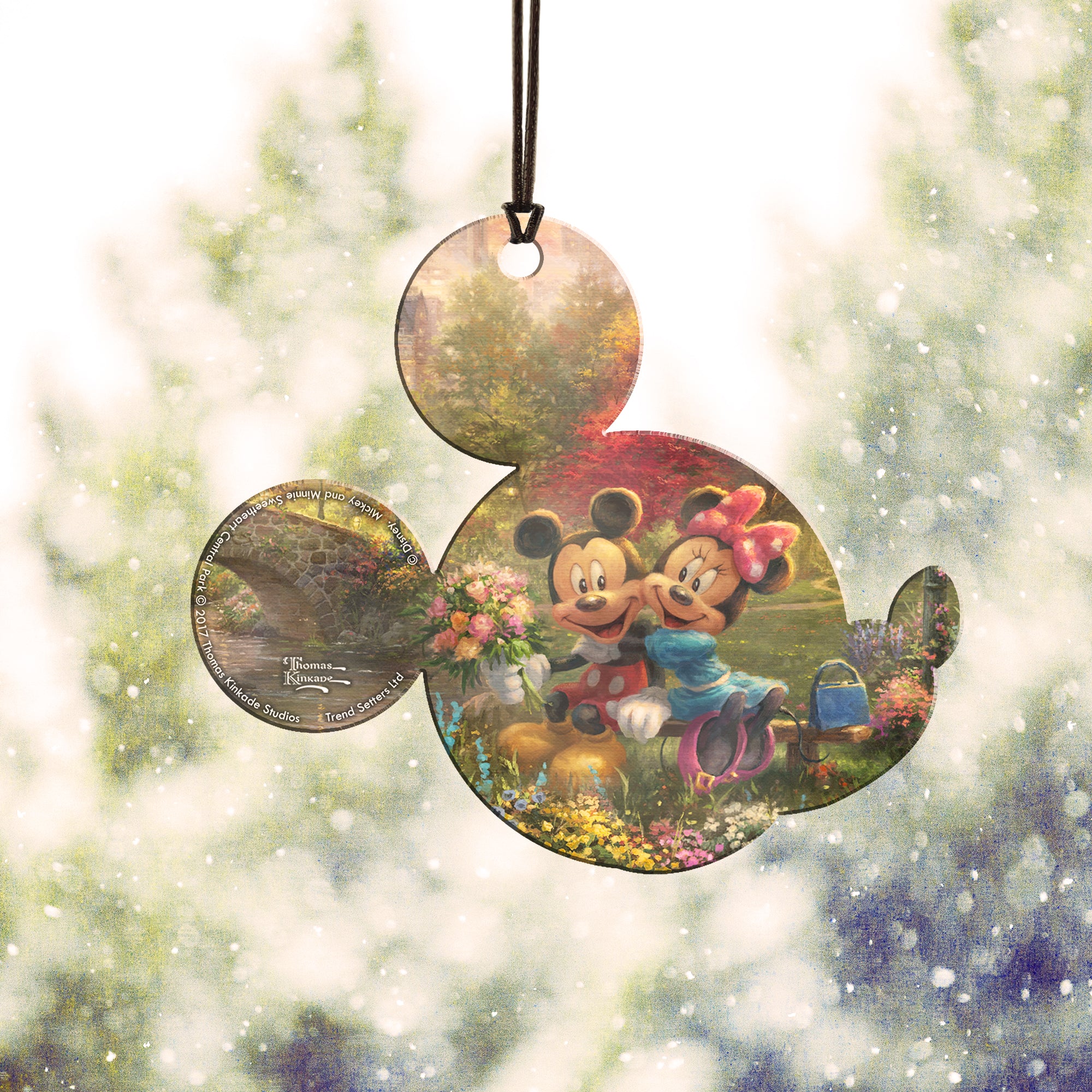 Disney (Mickey and Minnie Mouse - Sweetheart Central Park) Hanging Acrylic Print ACPMICKEY310