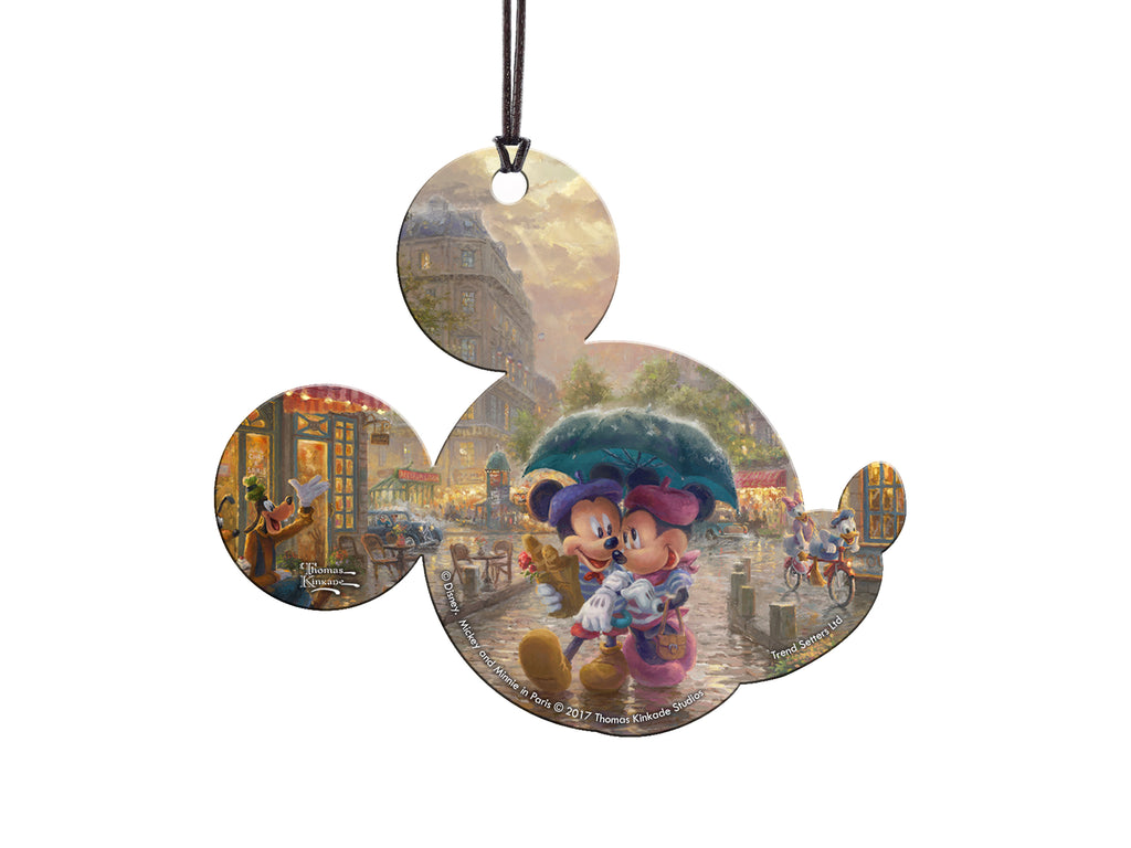 Disney (Mickey and Minnie in Paris) Hanging Acrylic Print ACPMICKEY311