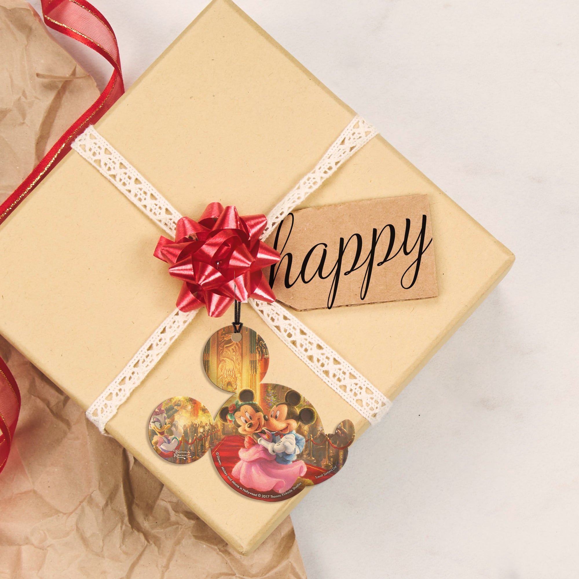 Disney (Mickey and Minnie Mouse in Hollywood) Hanging Acrylic Print ACPMICKEY313