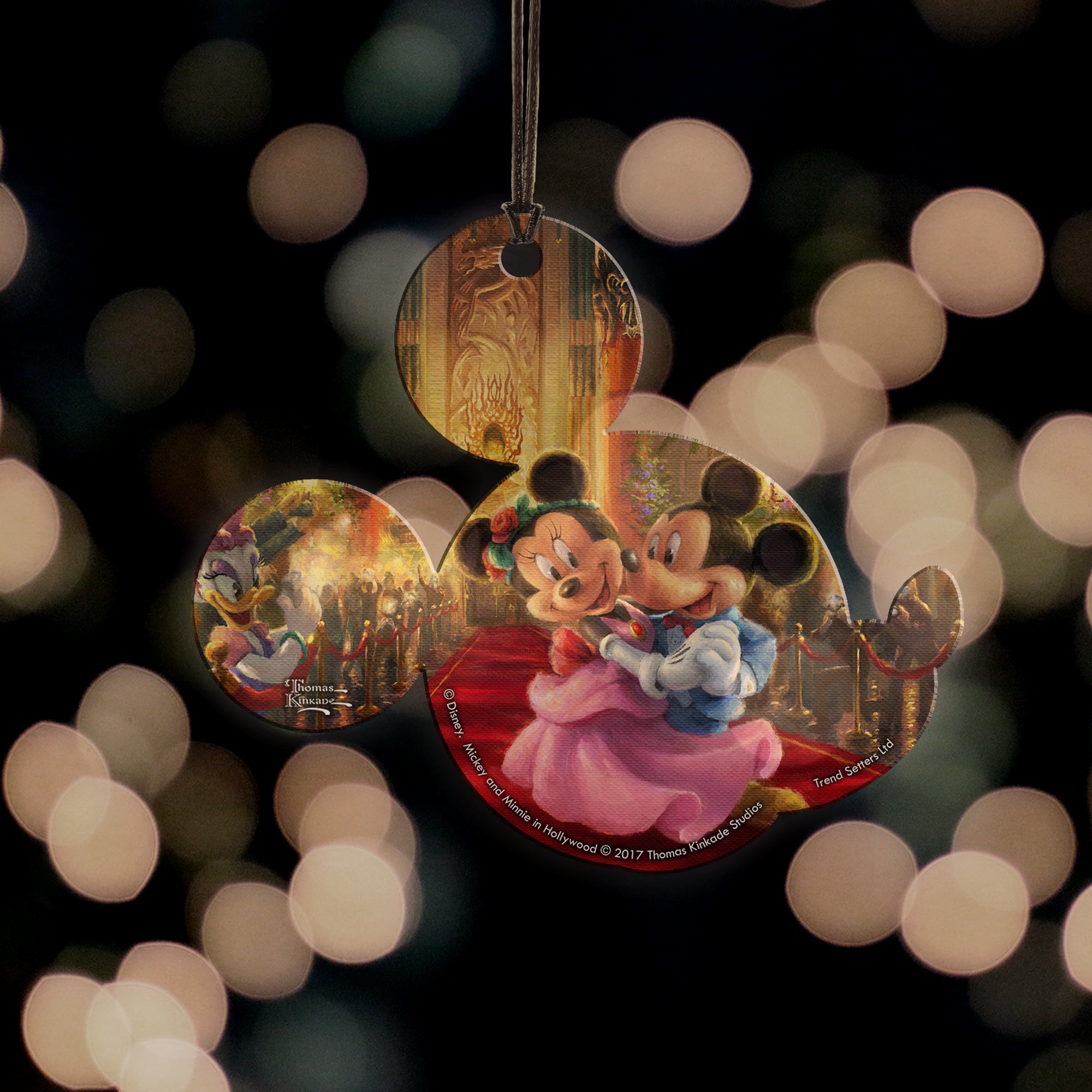 Disney (Mickey and Minnie Mouse in Hollywood) Hanging Acrylic Print ACPMICKEY313