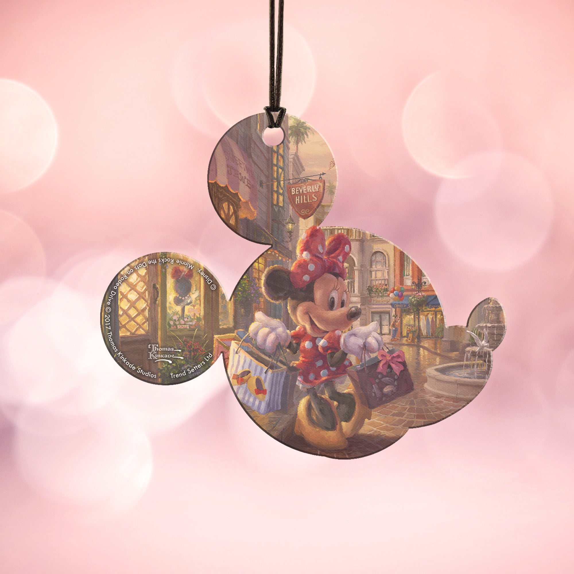 Disney (Minnie Rocks the Dots on Rodeo Drive) Hanging Acrylic Print ACPMICKEY314