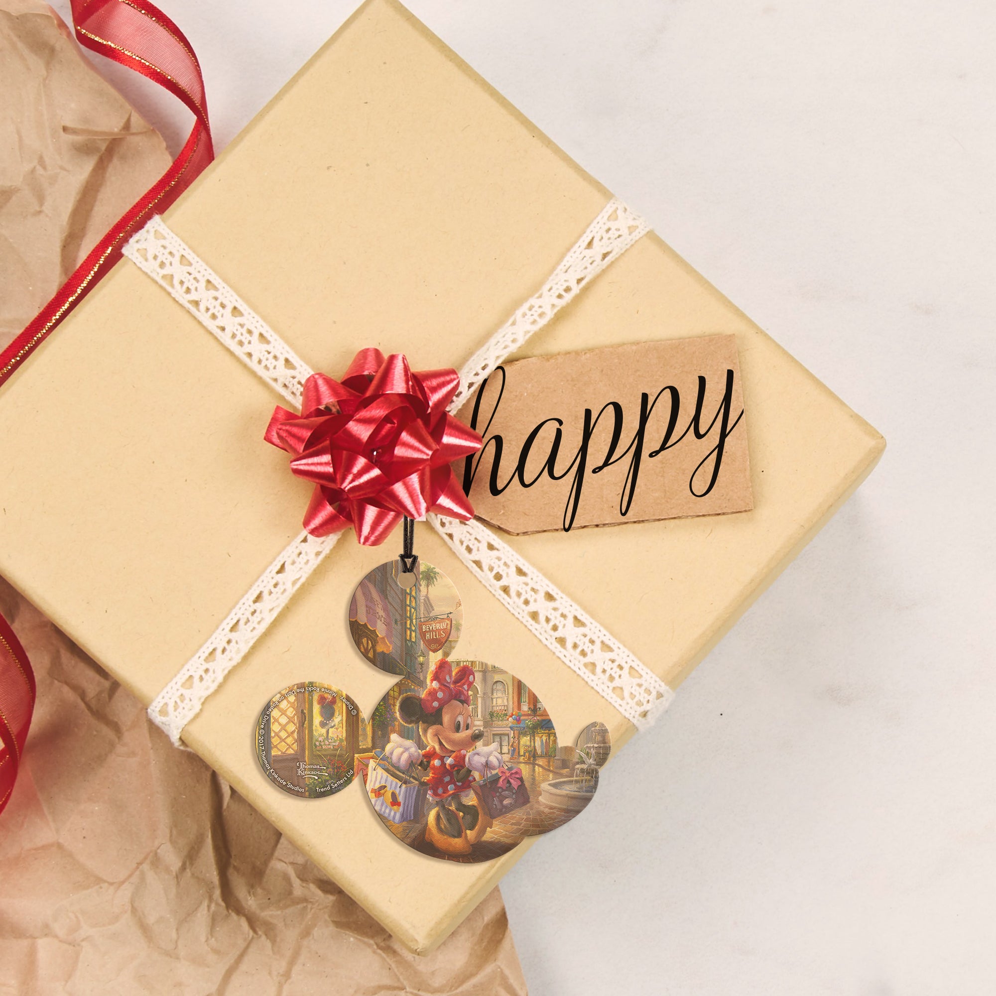 Disney (Minnie Rocks the Dots on Rodeo Drive) Hanging Acrylic Print ACPMICKEY314